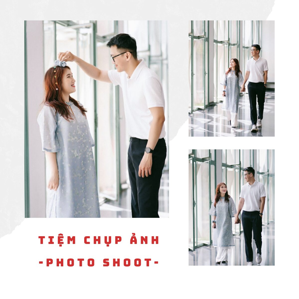 concept chụp hình tết