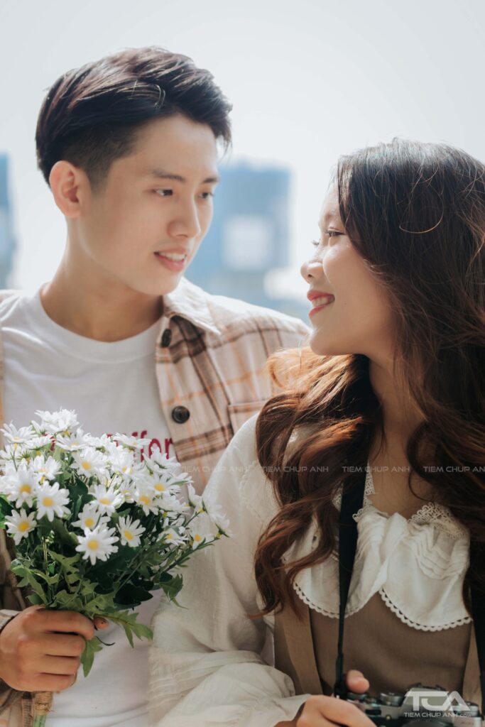các kiểu chụp hình đôi