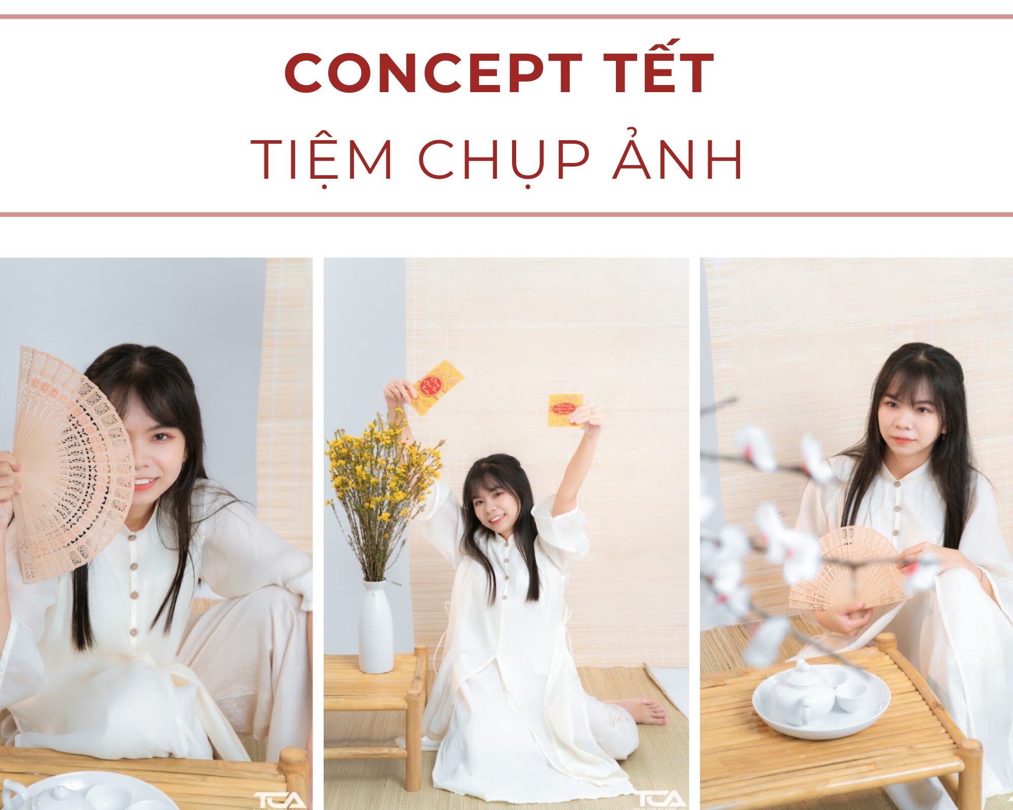chụp ảnh đầu xuân