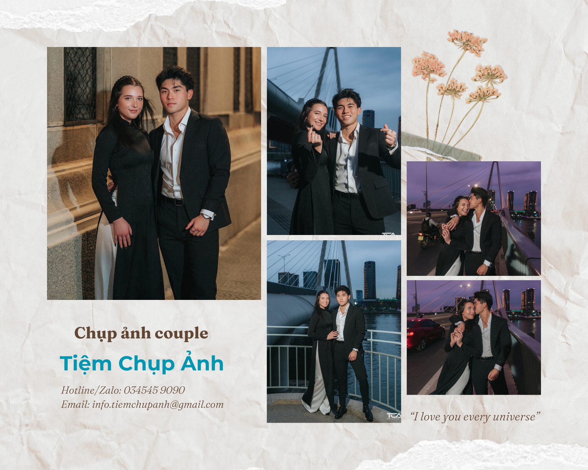 chụp ảnh nắm tay với người yêu