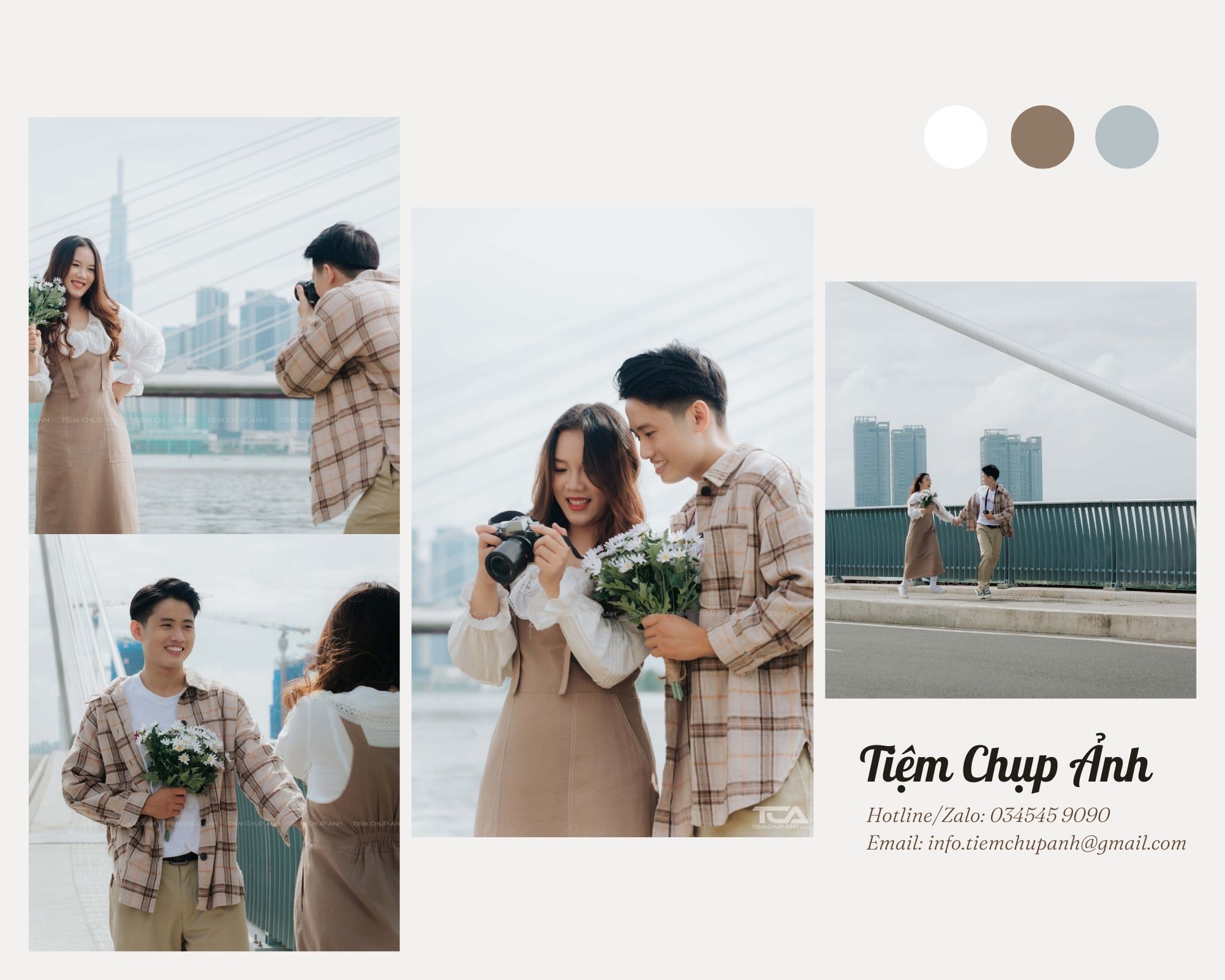 chụp ảnh sinh đôi