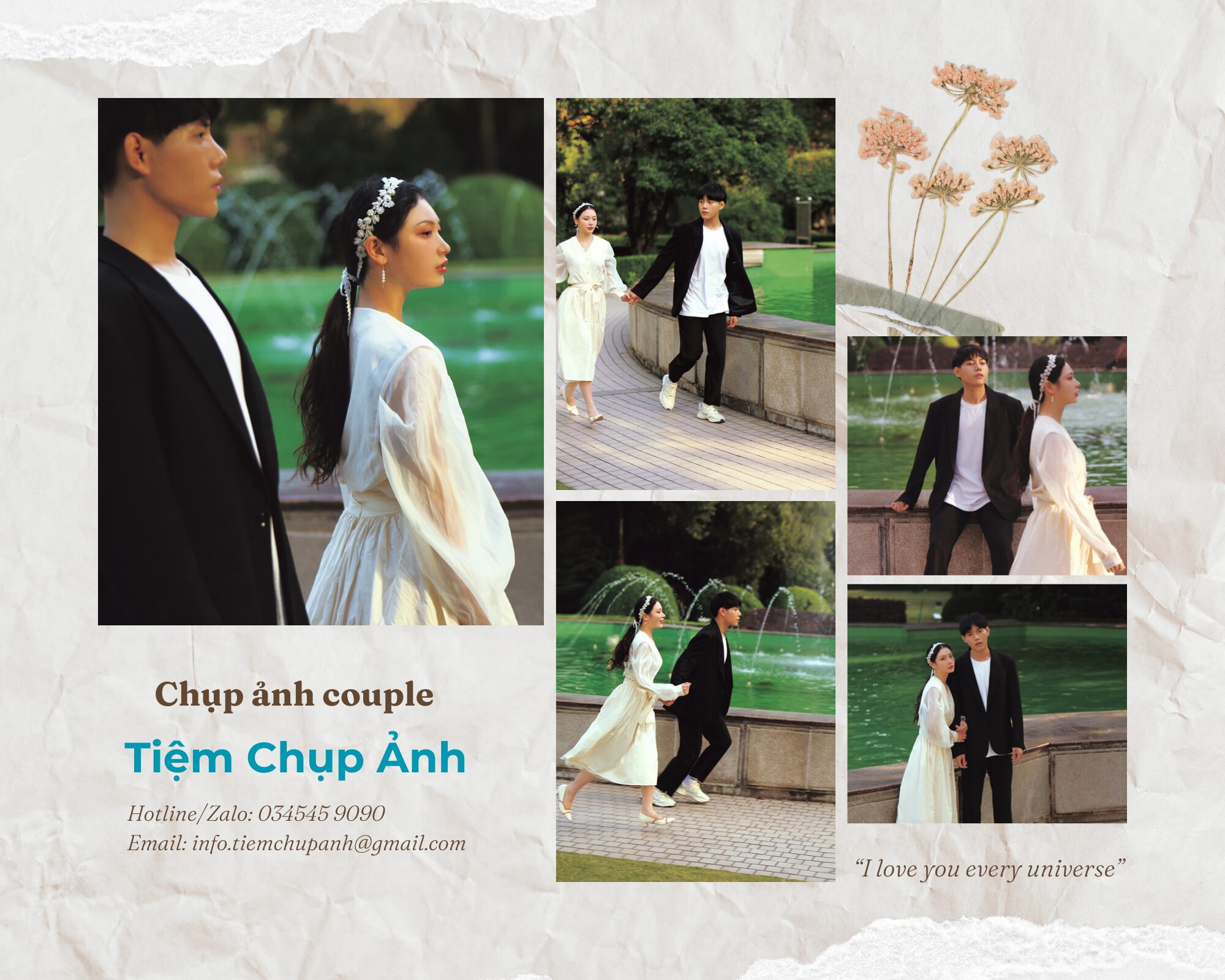 chụp hình couple đà lạt