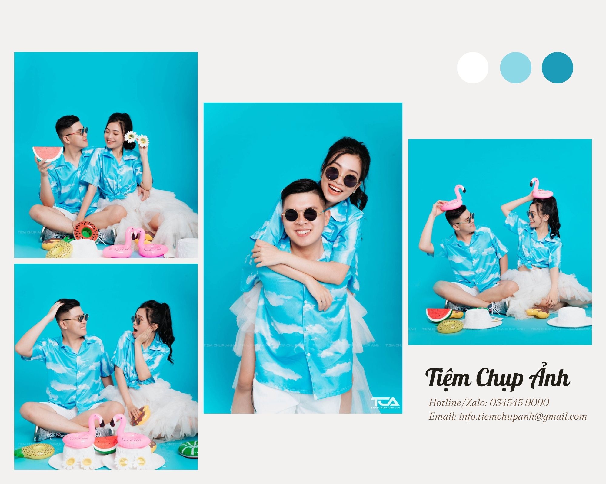 chụp hình cặp đôi ở biển