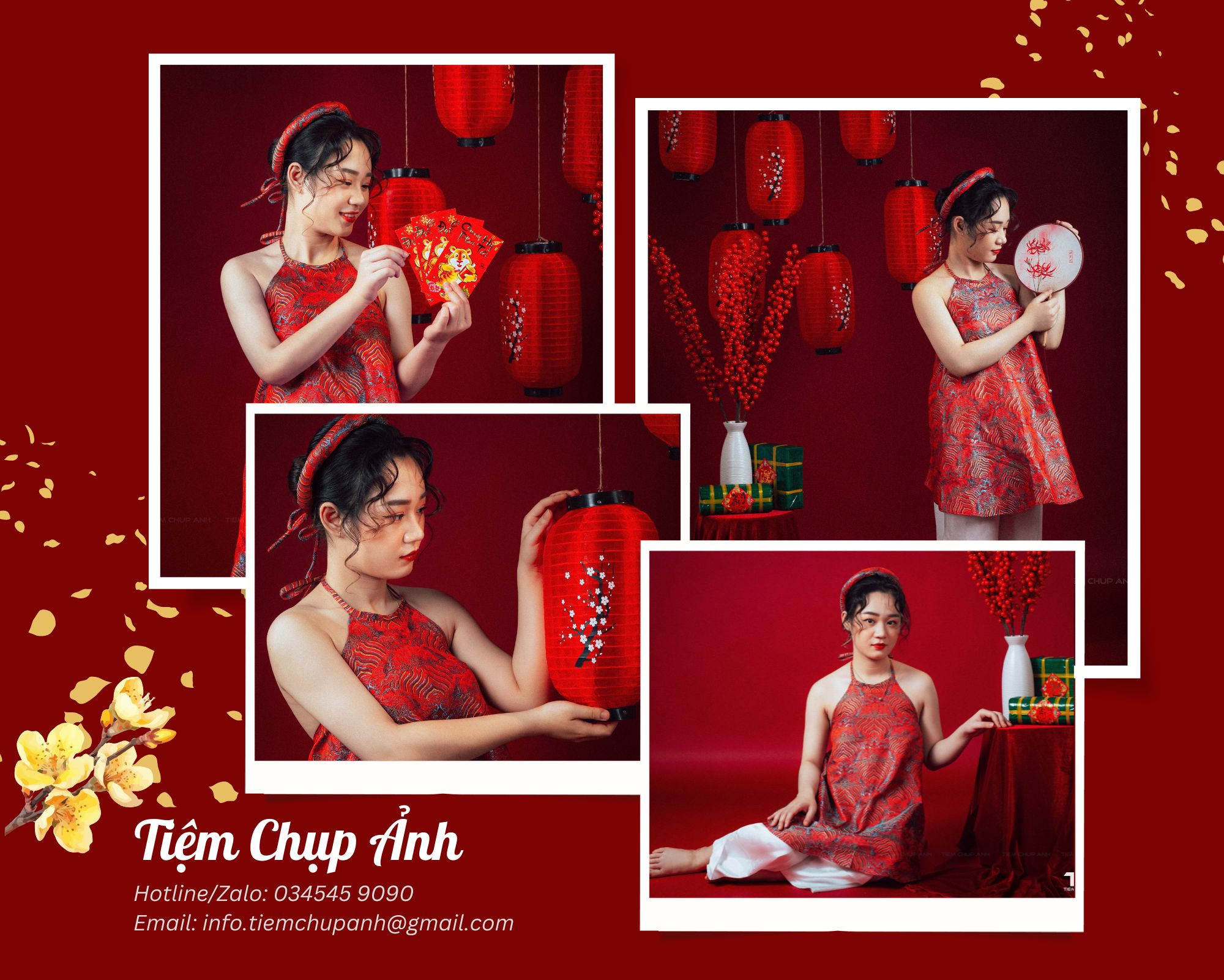 studio chụp hình tết