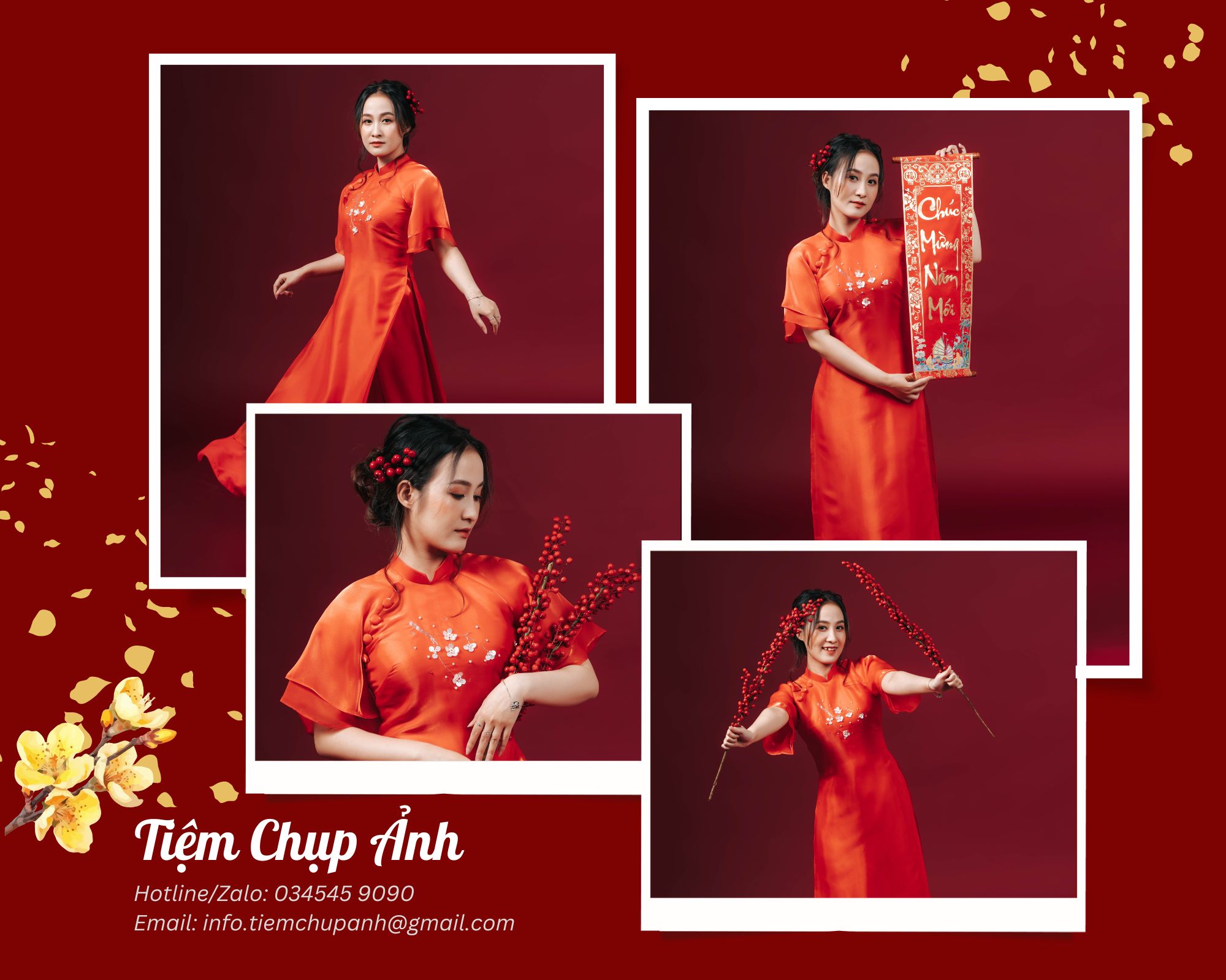 studio chụp ảnh tết
