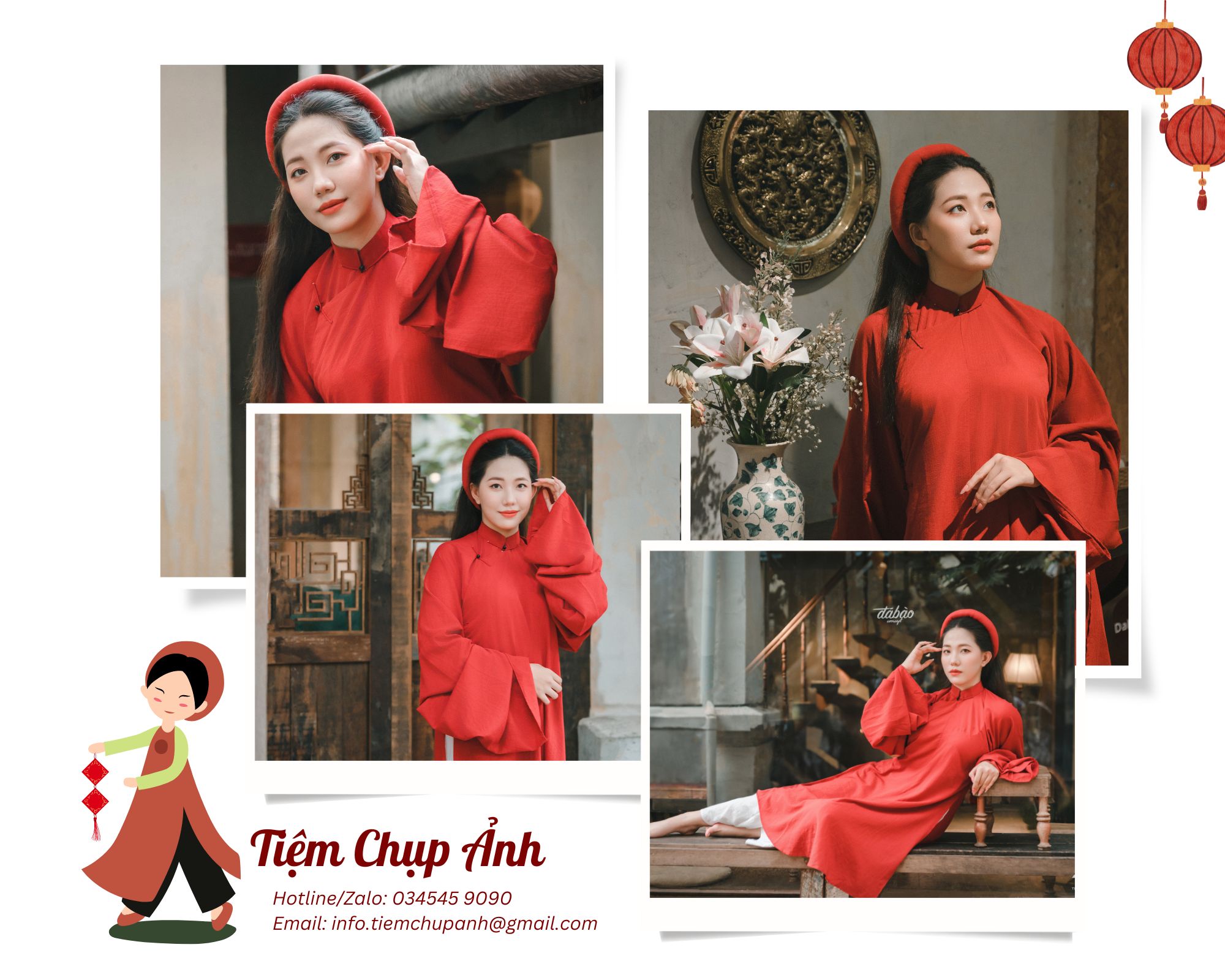 chụp cảnh tết