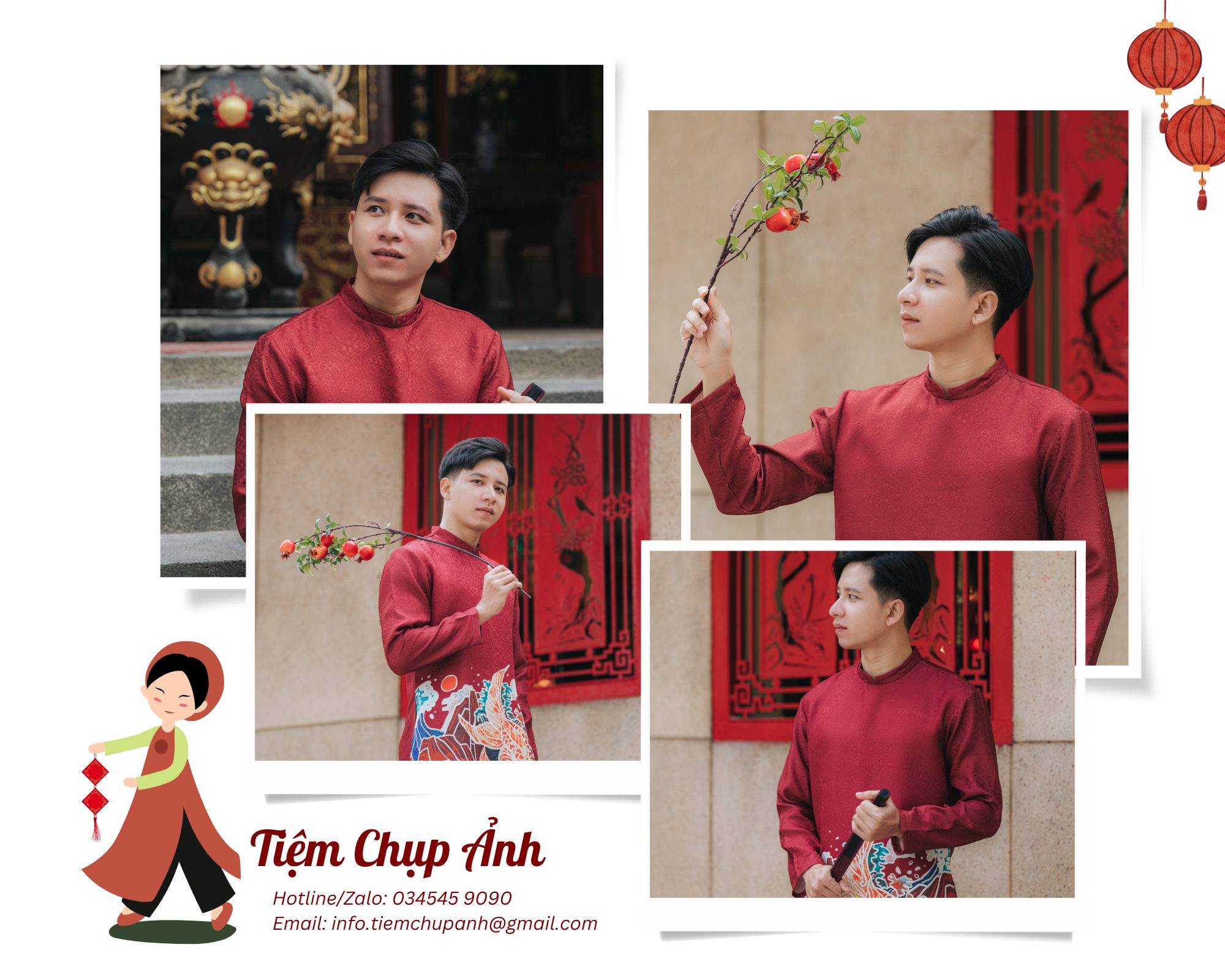 ảnh ngoại cảnh tết