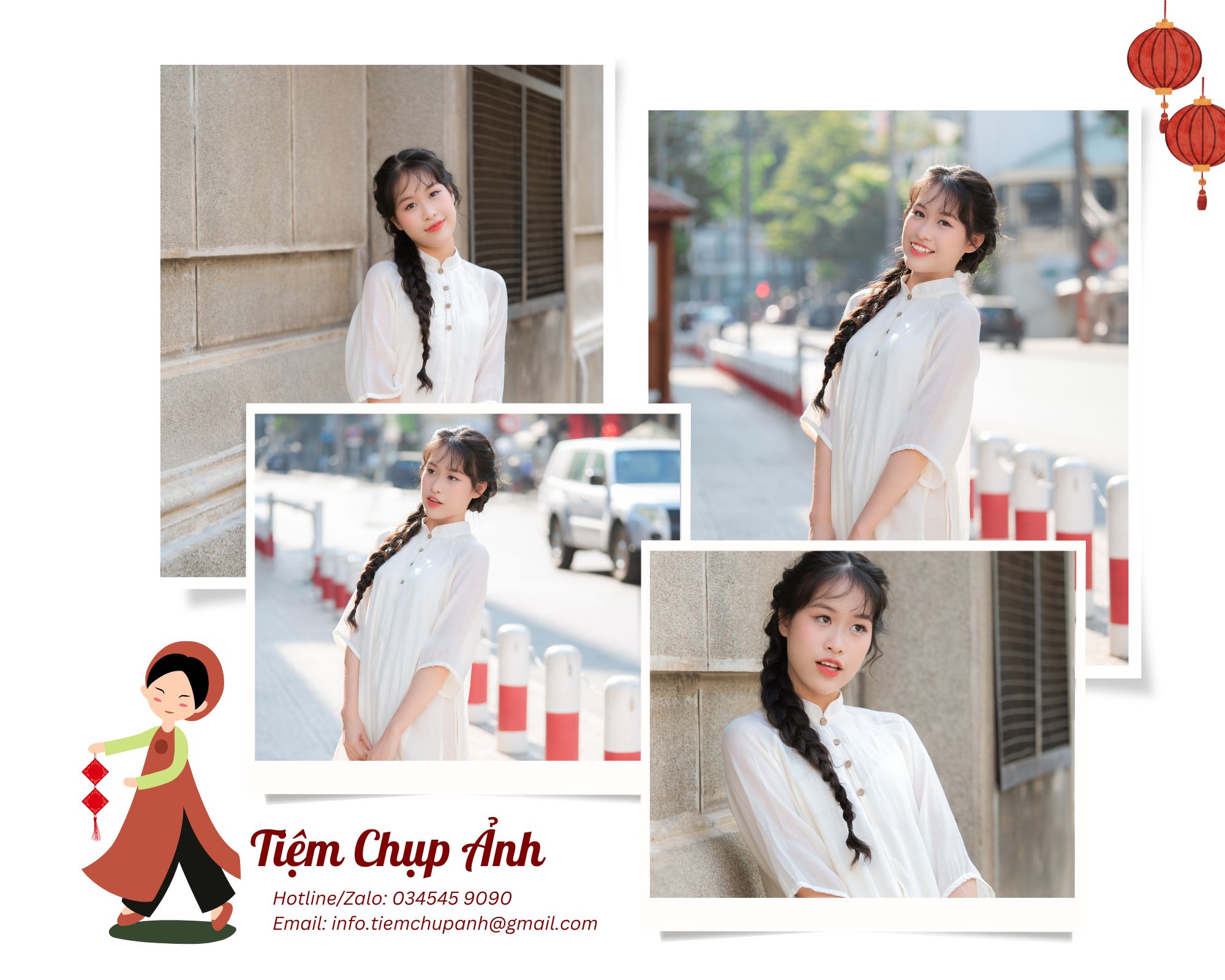 chup ảnh tết