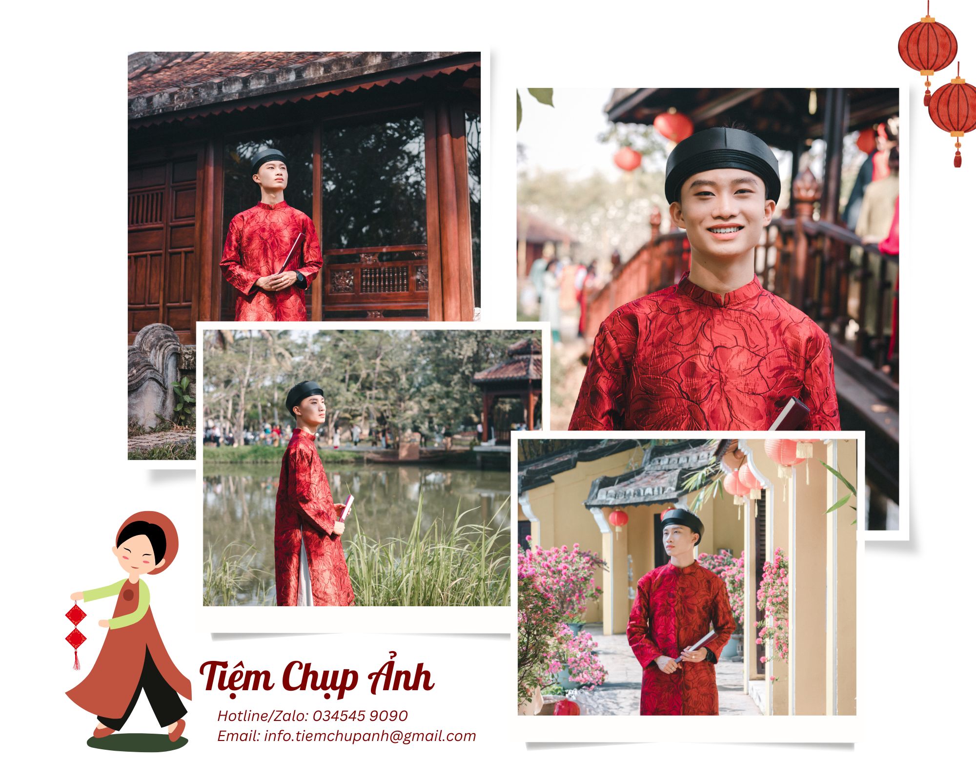 chụp ảnh tết ngoại cảnh