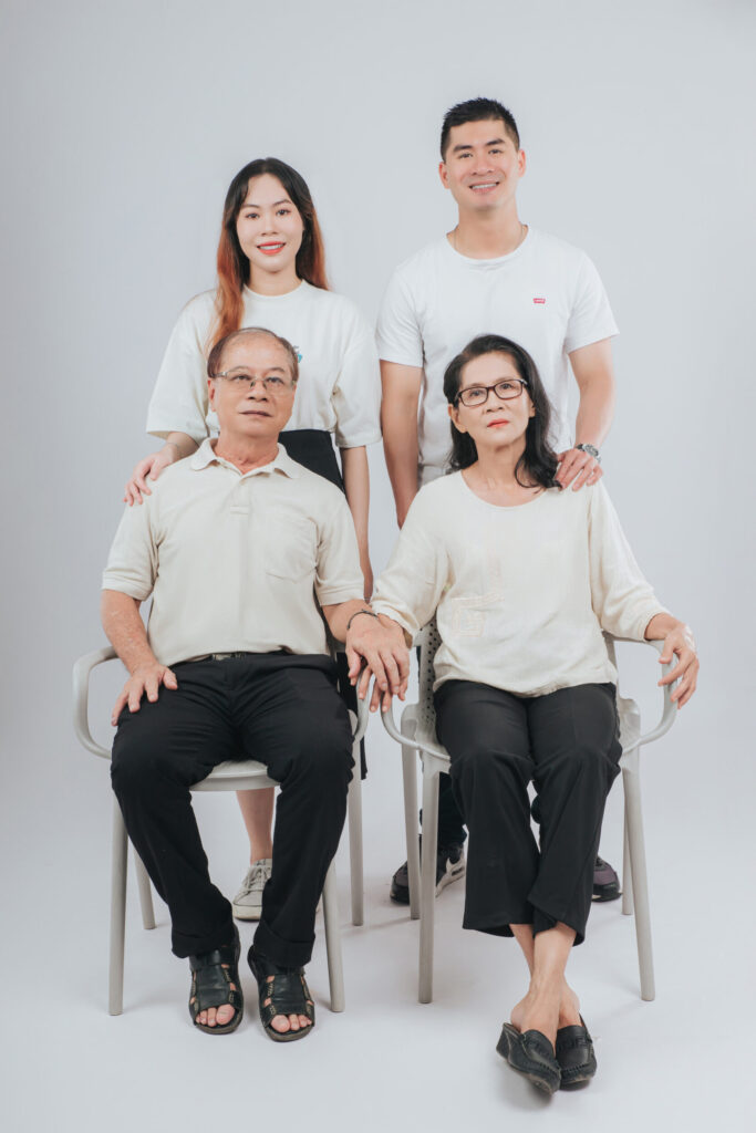Studio chụp gia đình đẹp