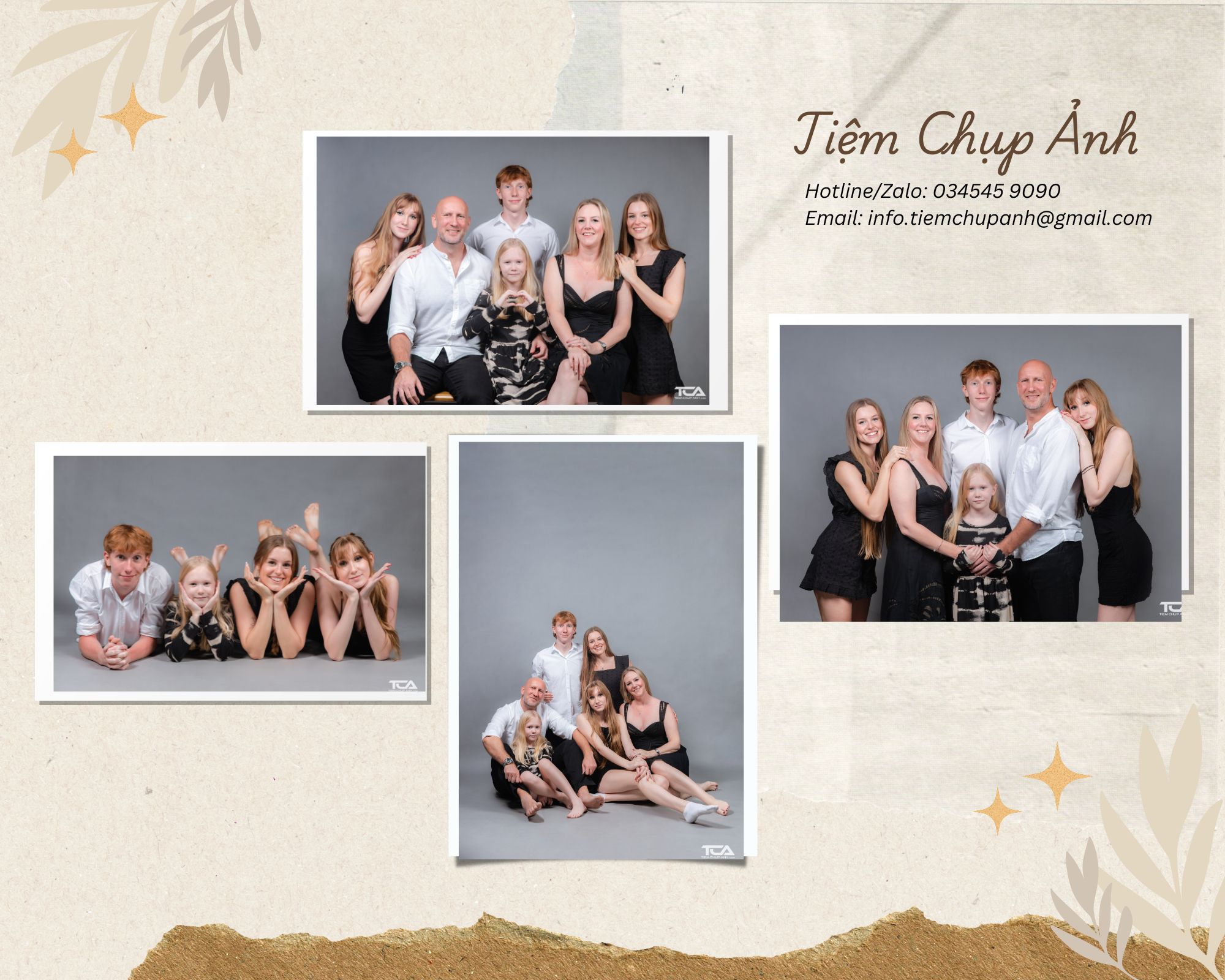 studio chụp hình gia đình ở tphcm