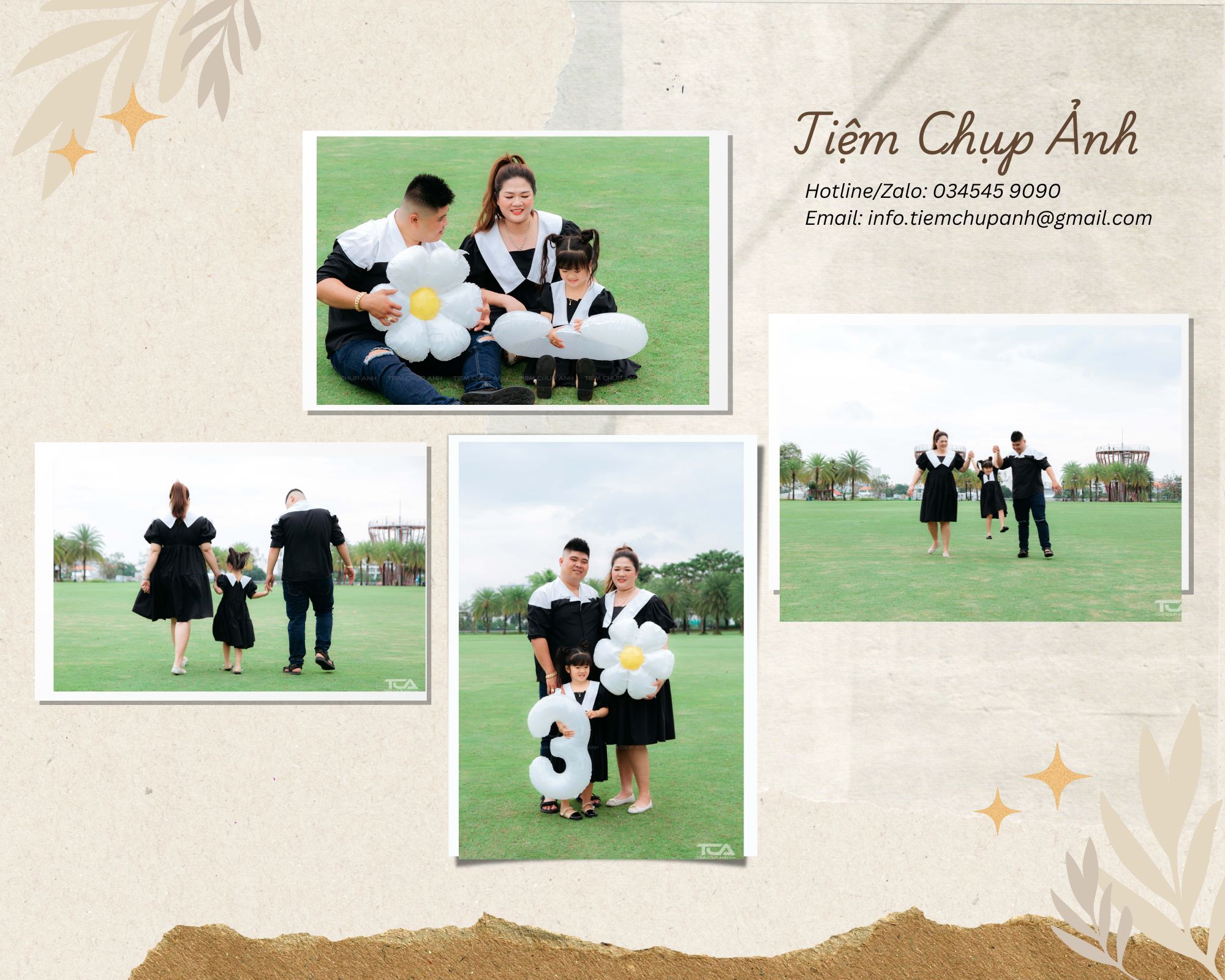 studio chụp hình gia đình đẹp