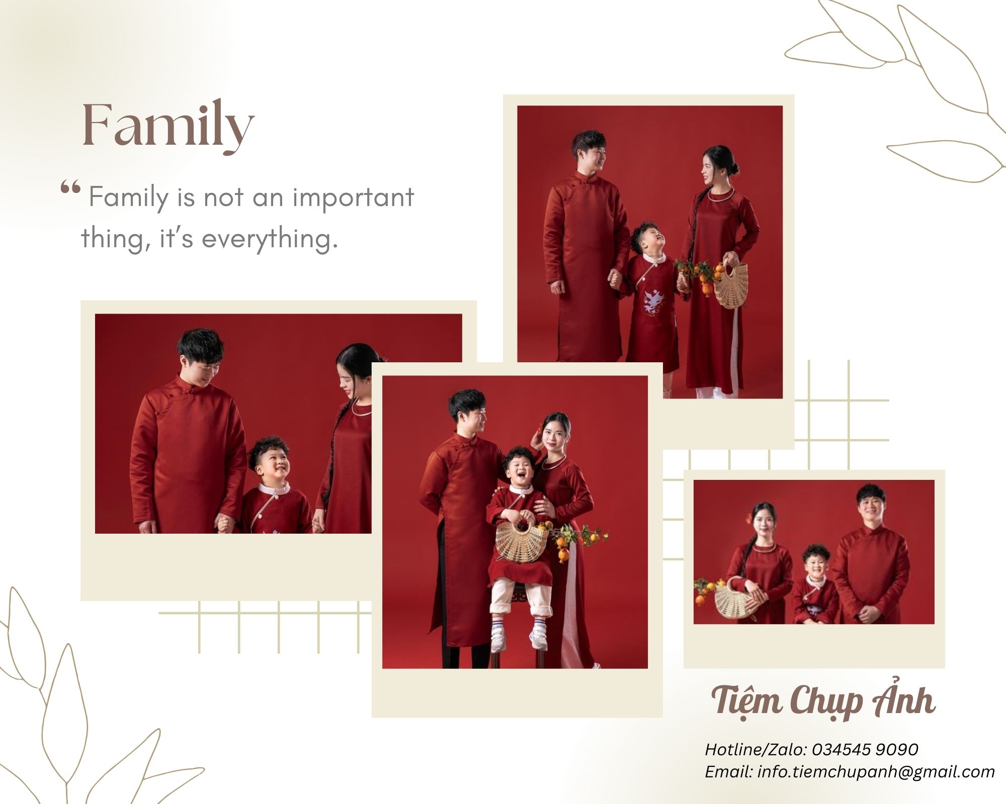 chụp ảnh gia đình