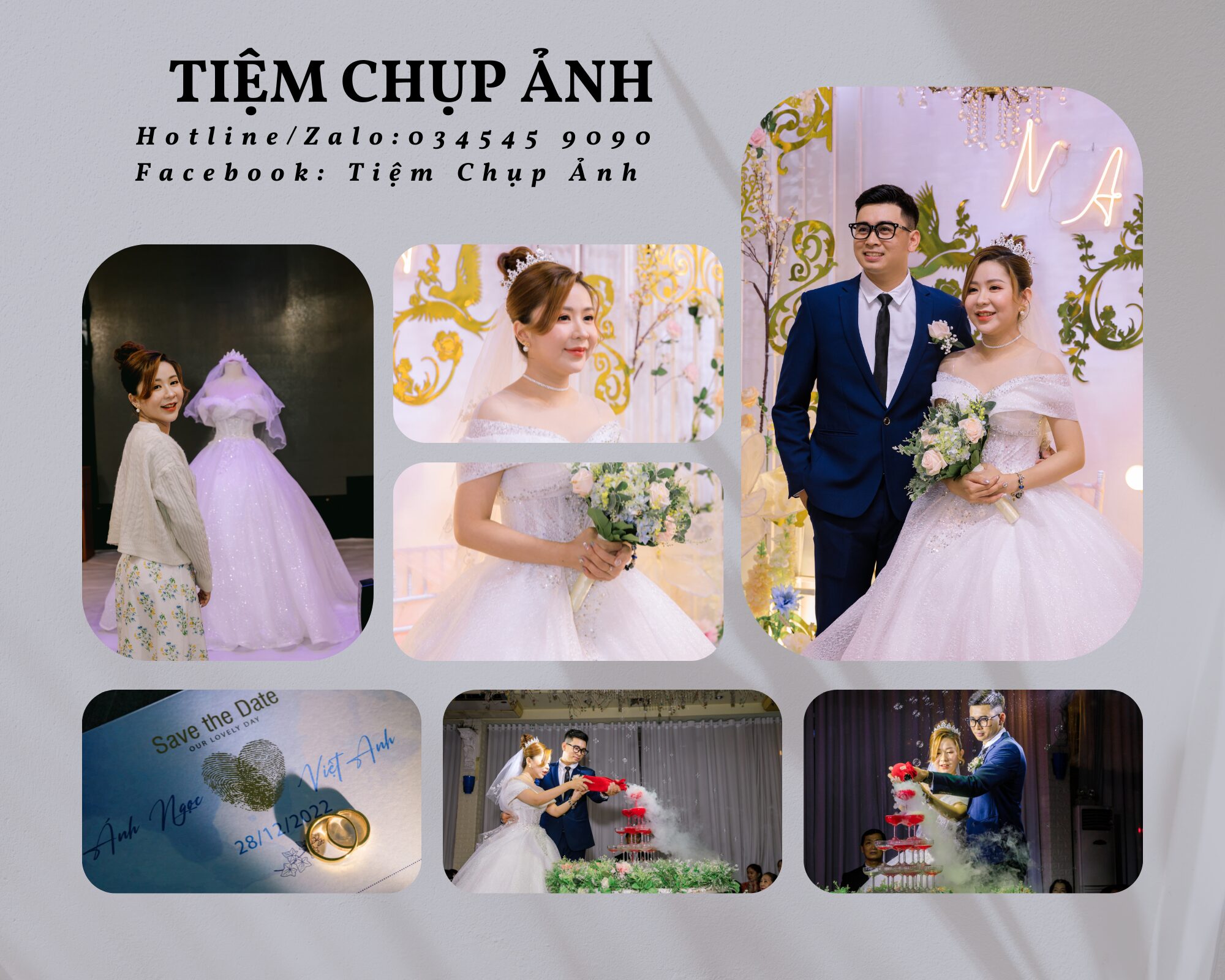 giá chụp tiệc cưới