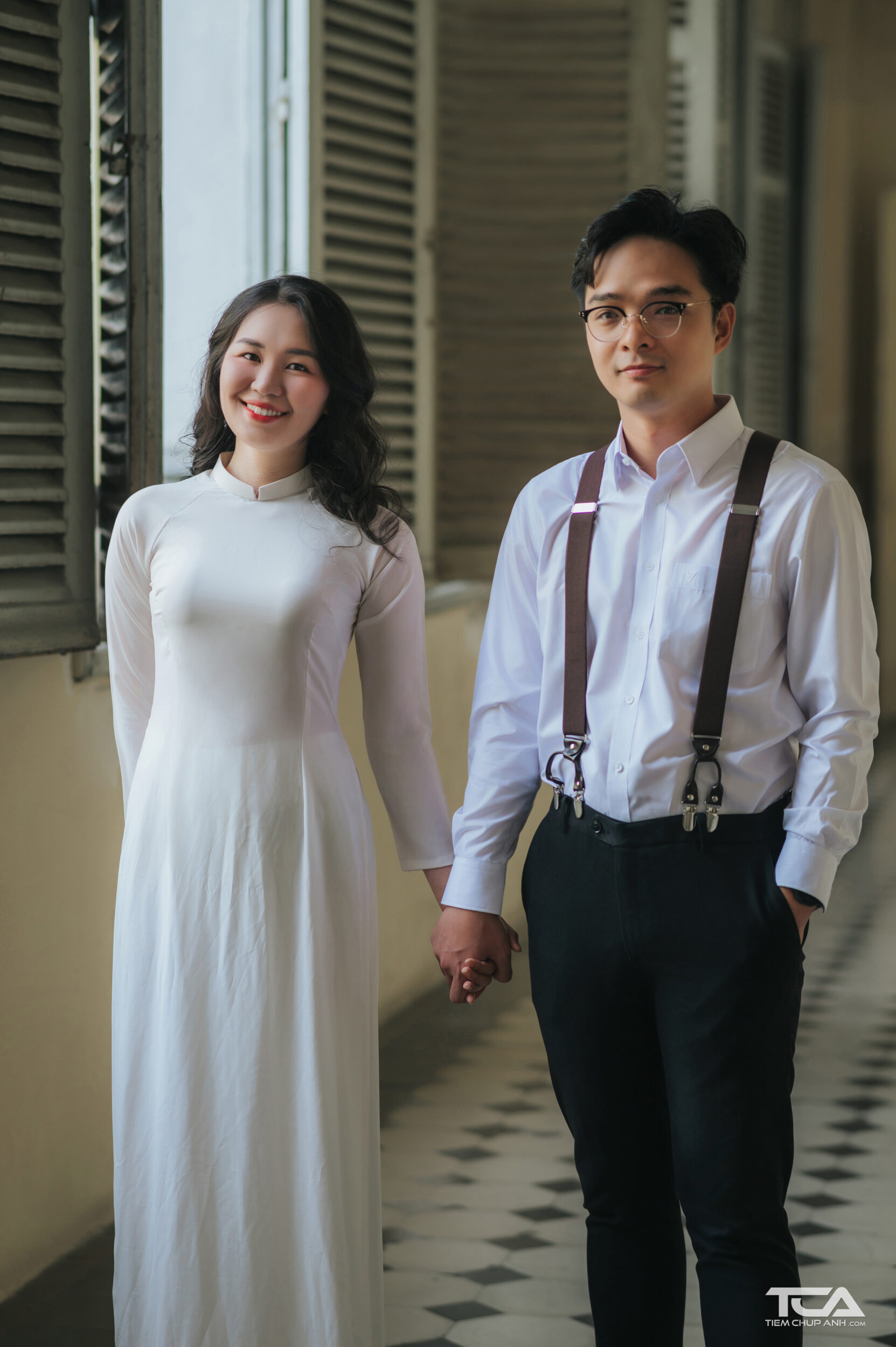 kiểu chụp ảnh đôi