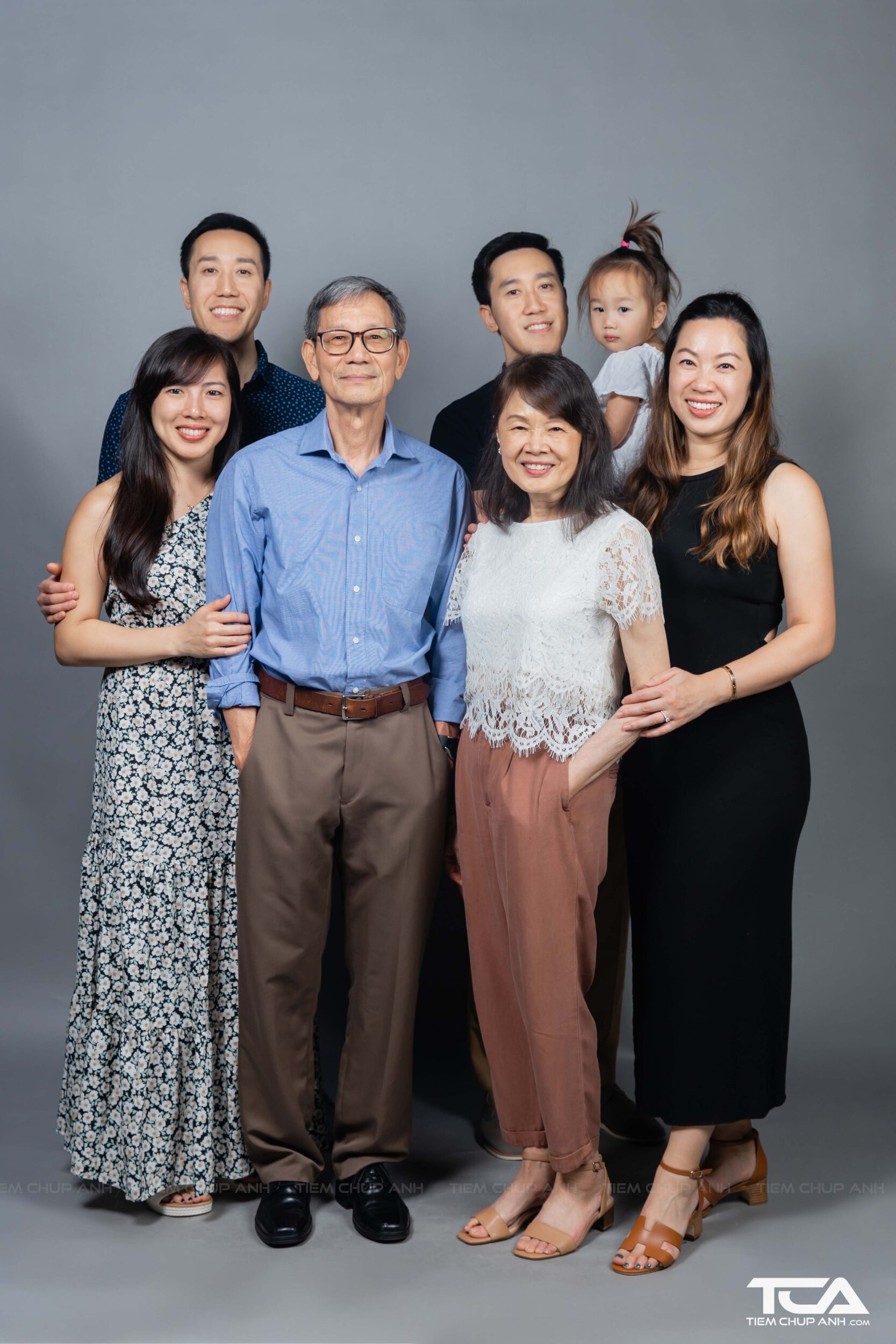chụp ảnh gia đình