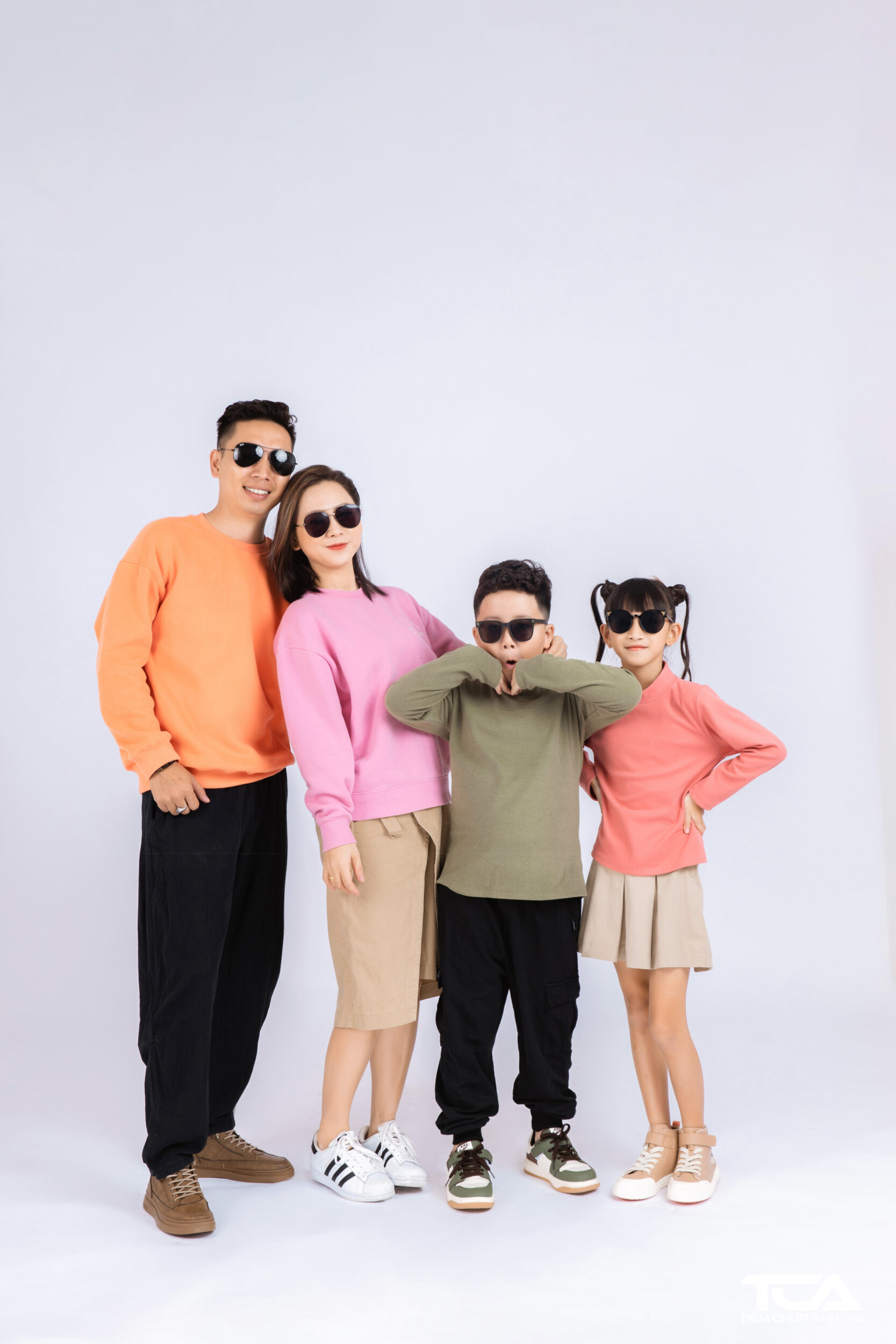 chụp ảnh gia đình