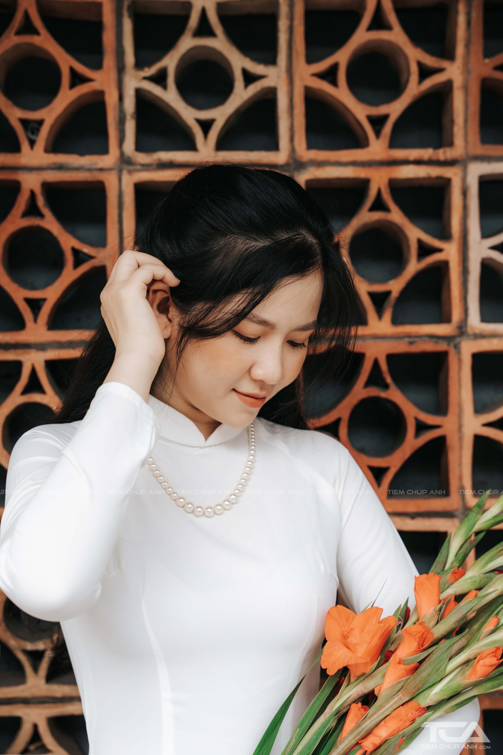 chụp hình ở chùa