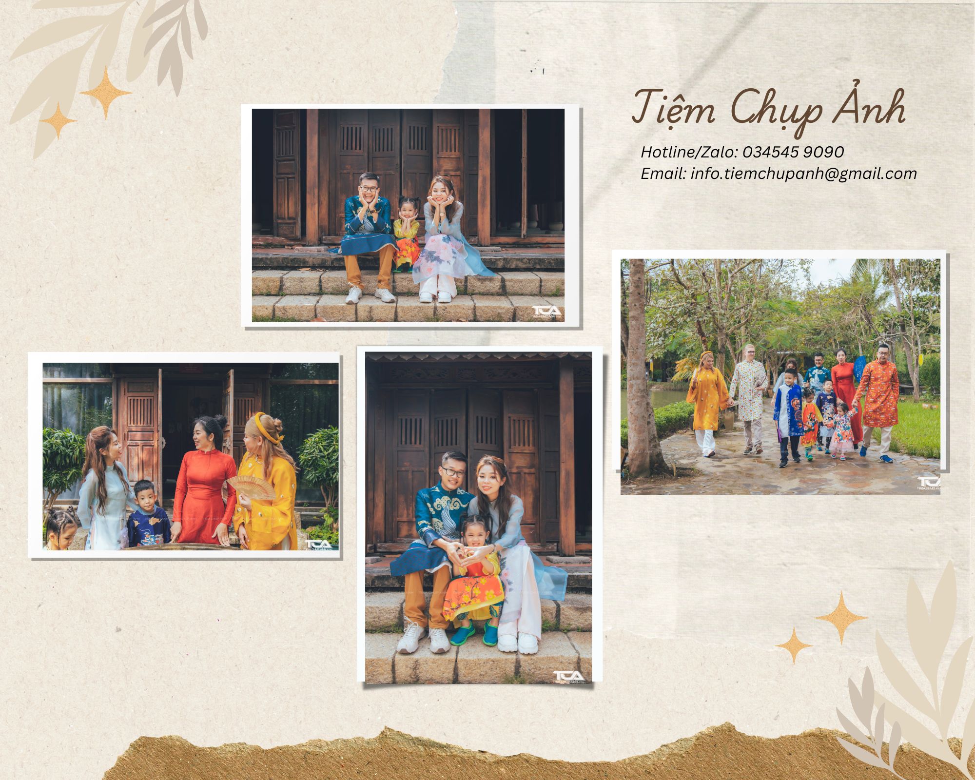 studio chụp ảnh gia đình