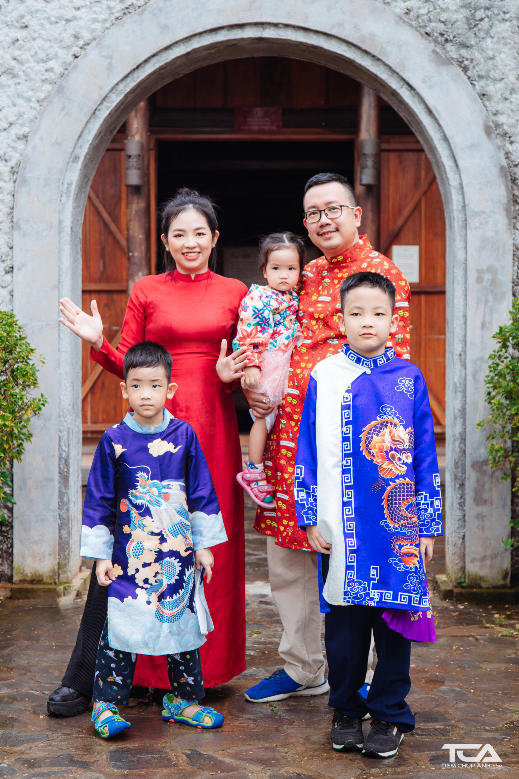 hình ảnh tết gia đình