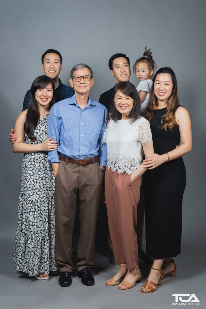 Studio chụp gia đình