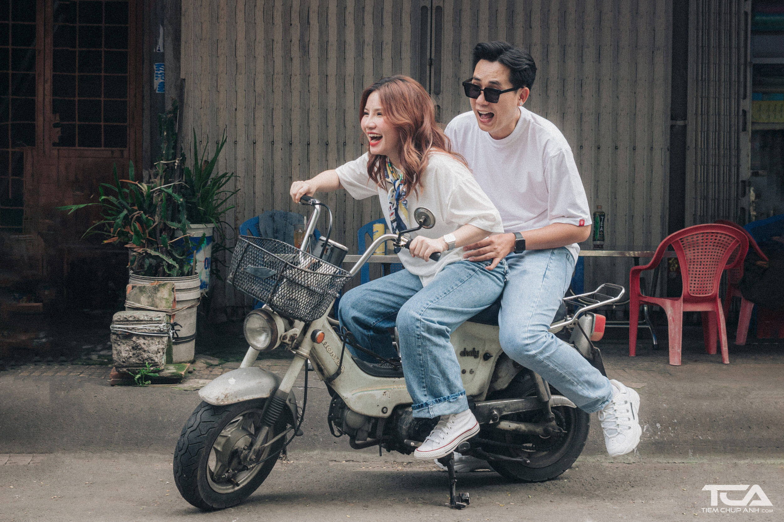kiểu chụp hình đôi đẹp