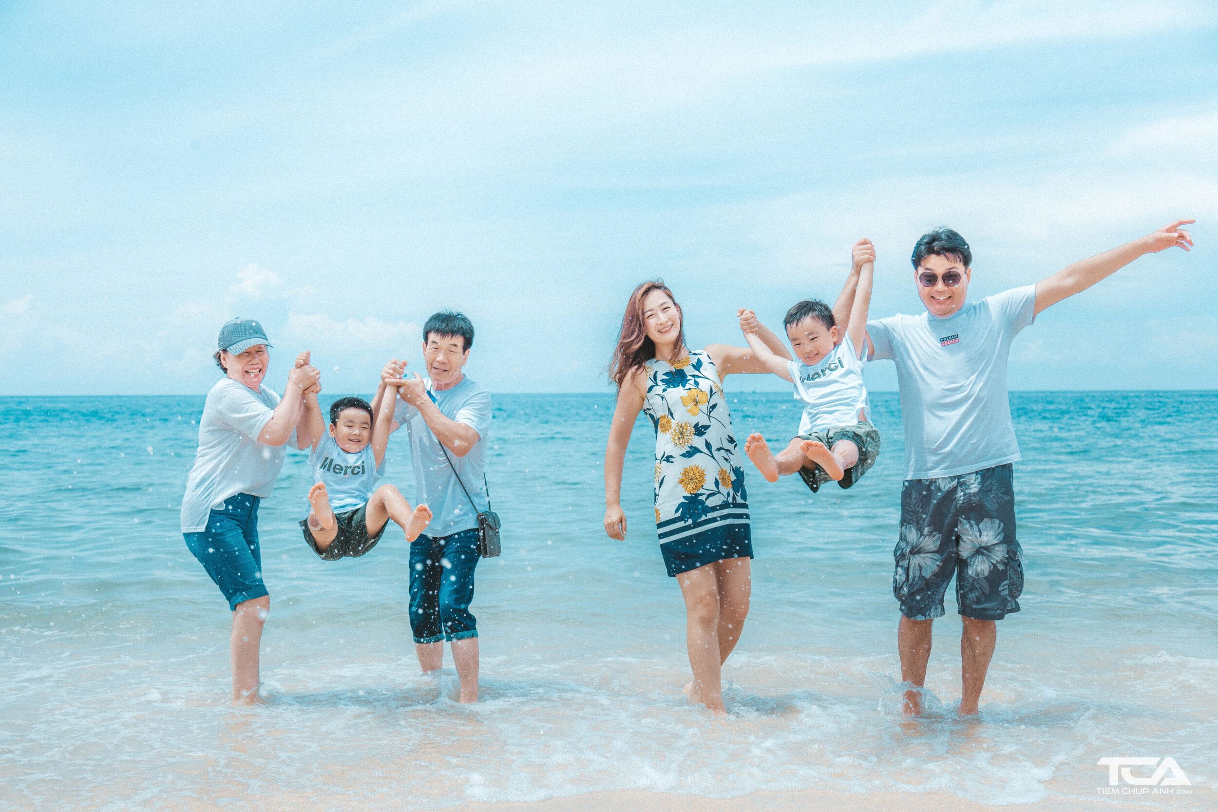 kiểu chụp hình gia đình đẹp