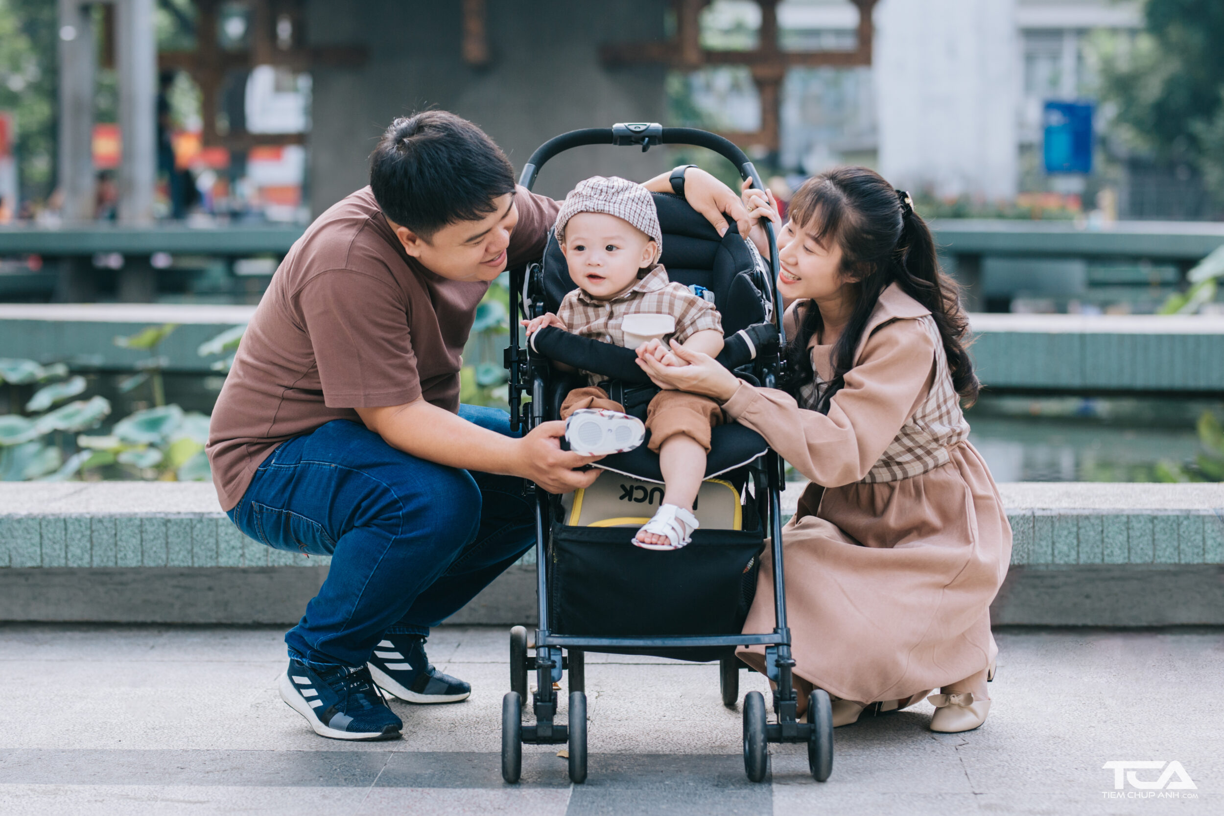 kiểu chụp hình gia đình đẹp