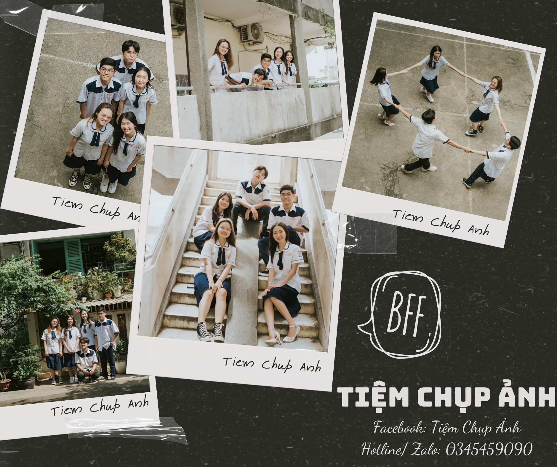 chụp ảnh team ngầu
