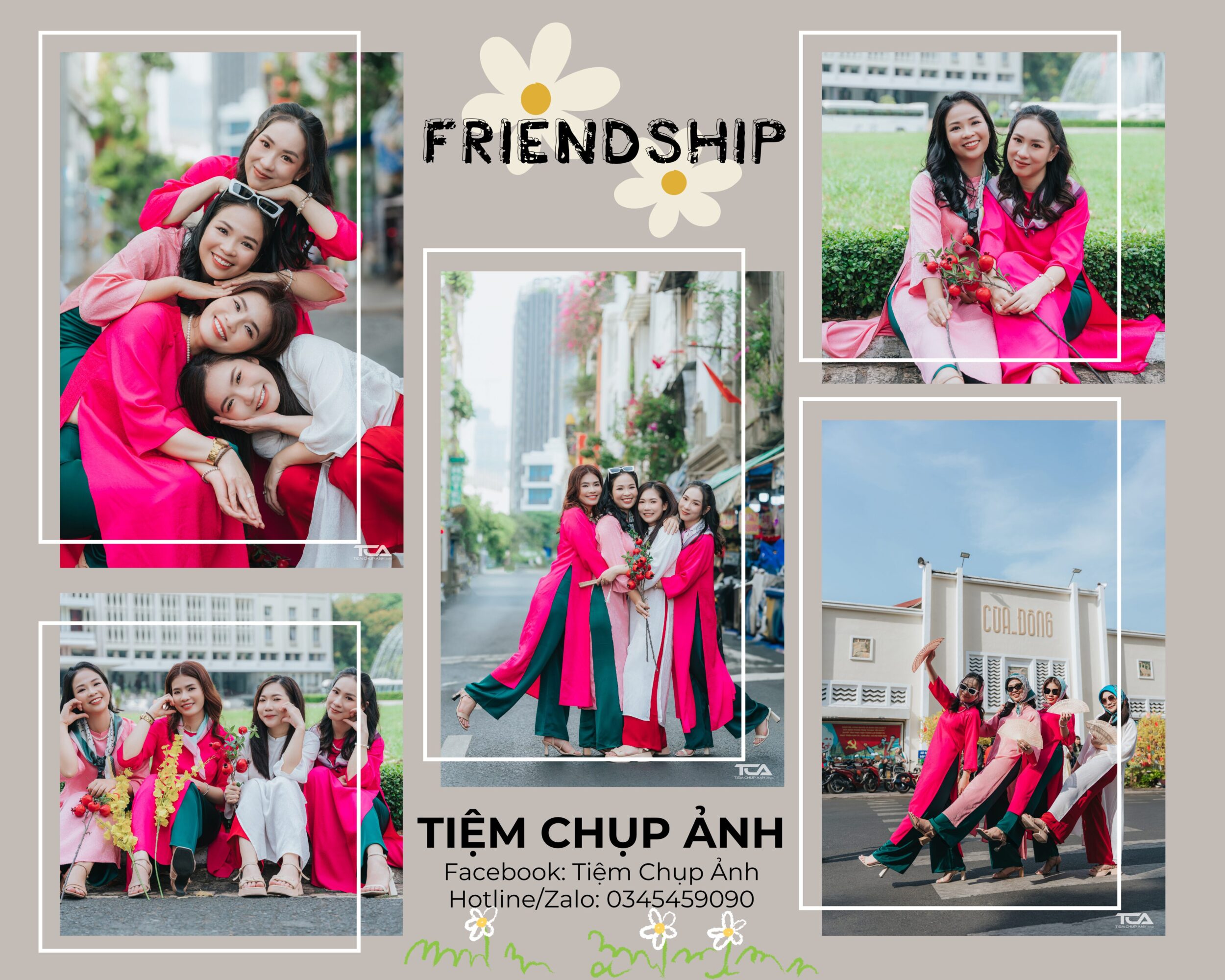 giá chụp ảnh nhóm