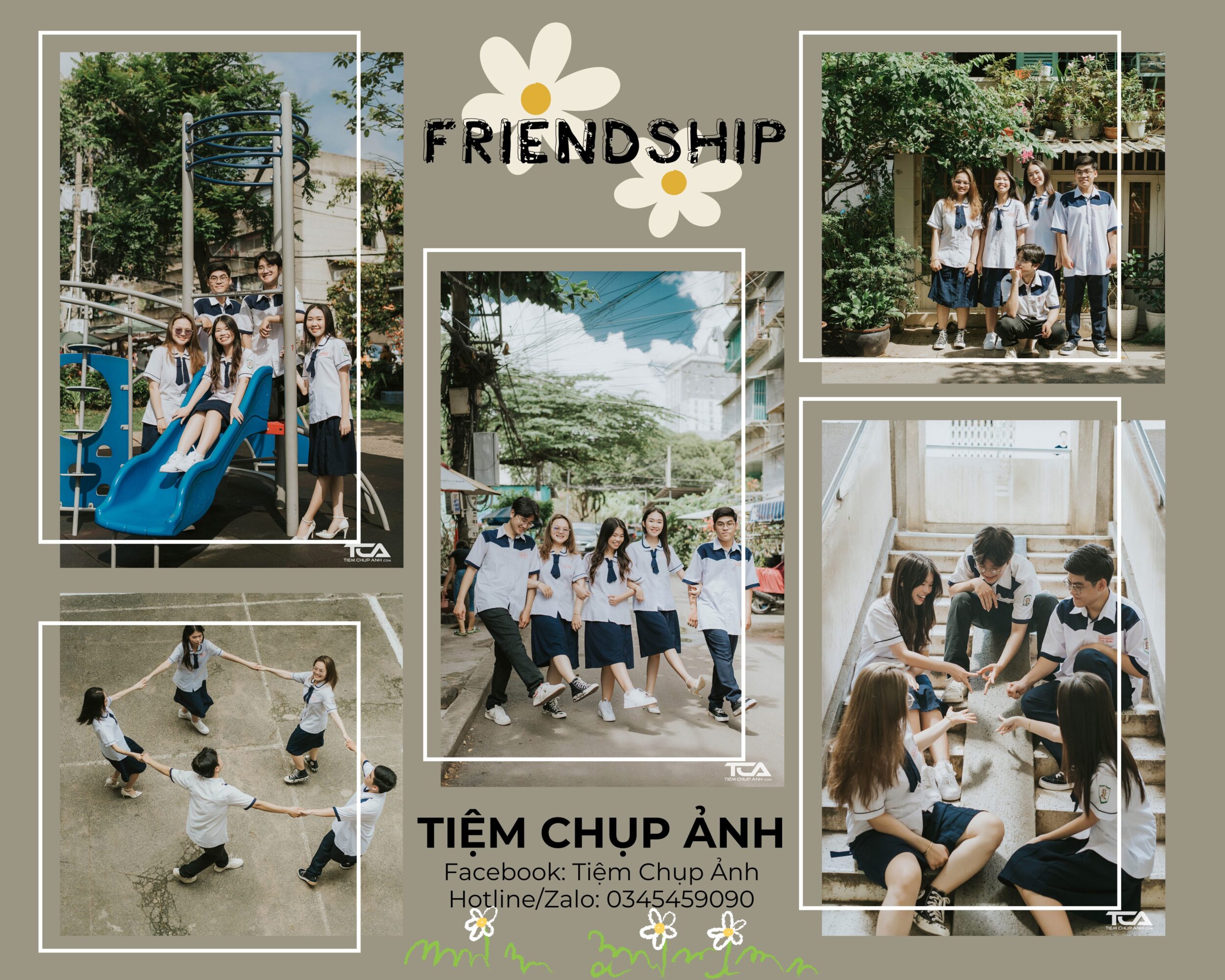 chụp ảnh nhóm