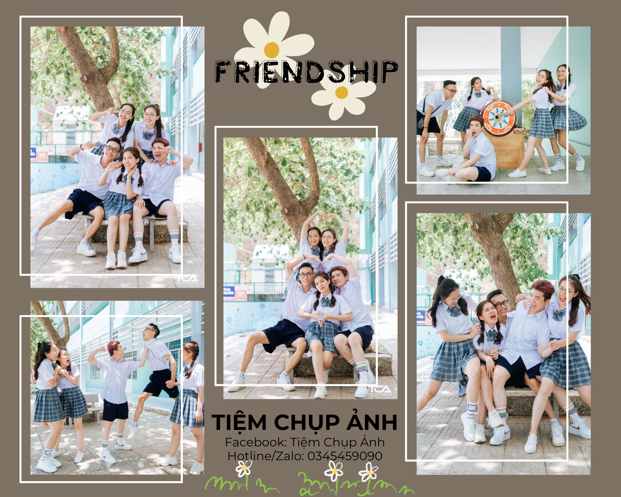 concept chụp nhóm