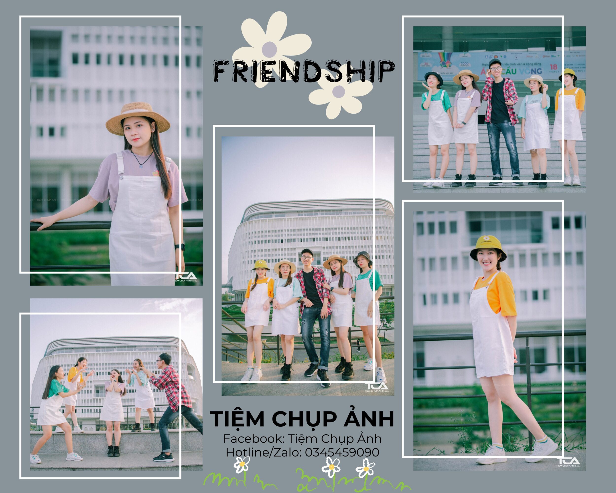 studio chụp ảnh nhóm đẹp ở tphcm