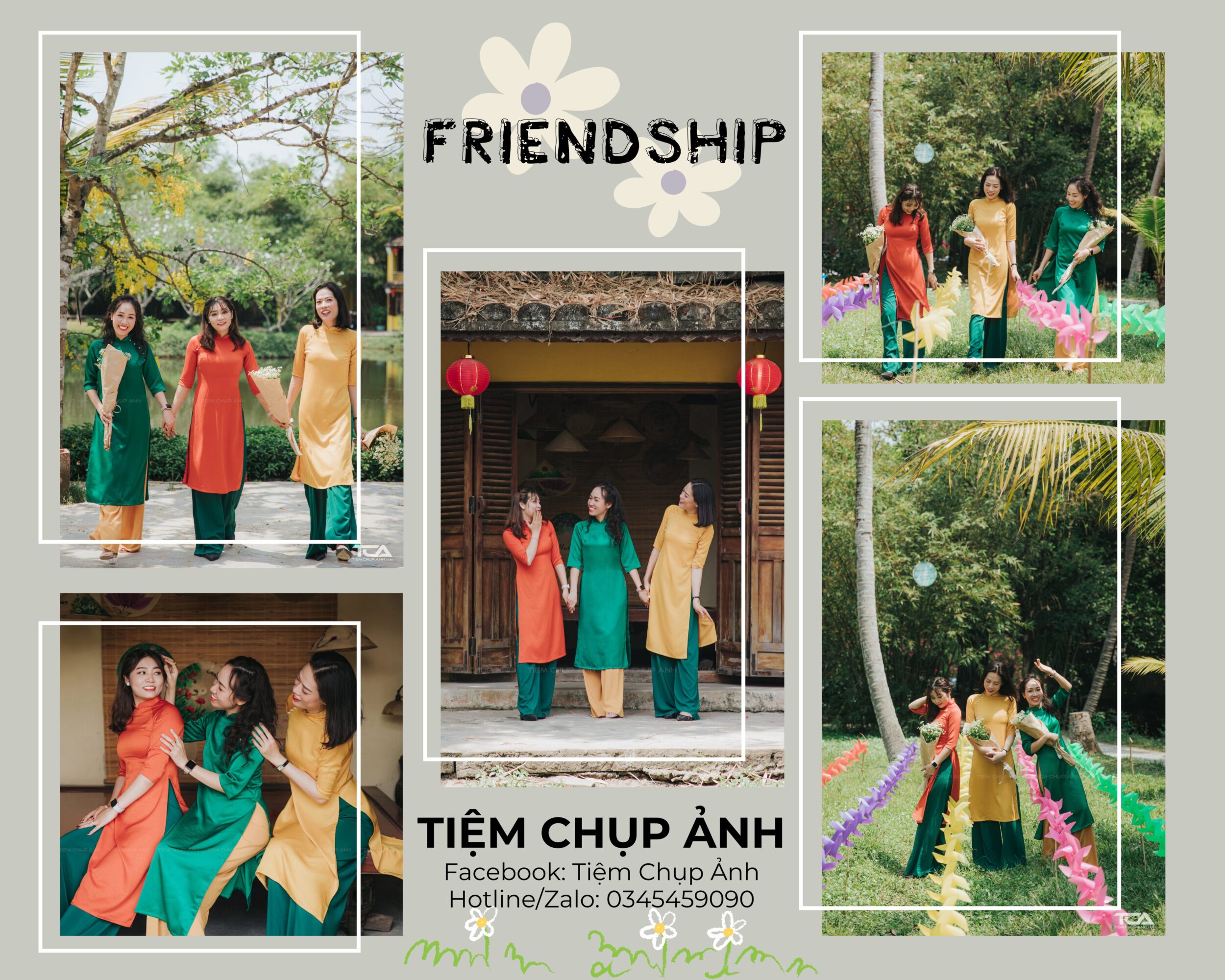 chụp hình nhóm
