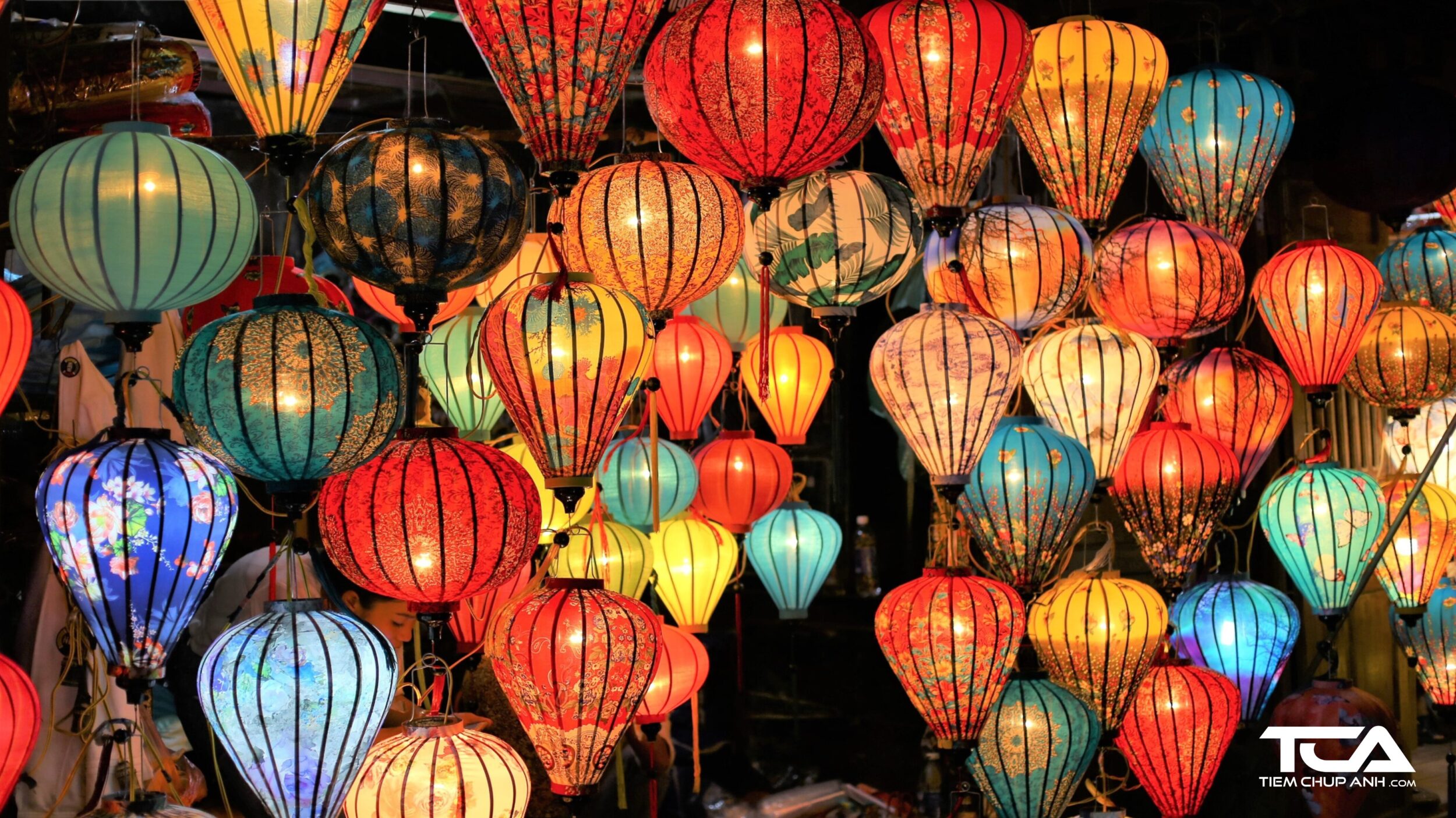 decor chụp ảnh tết tại nhà