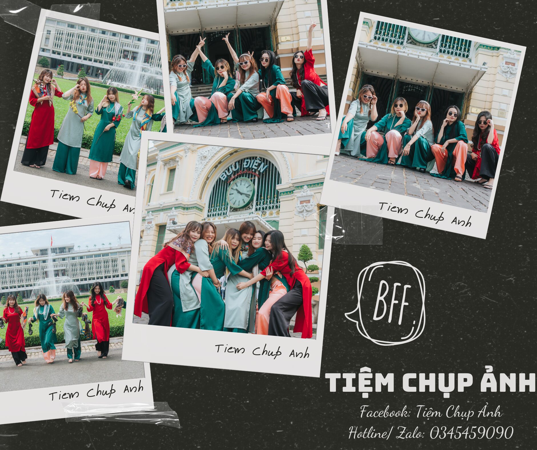 chụp hình team đẹp