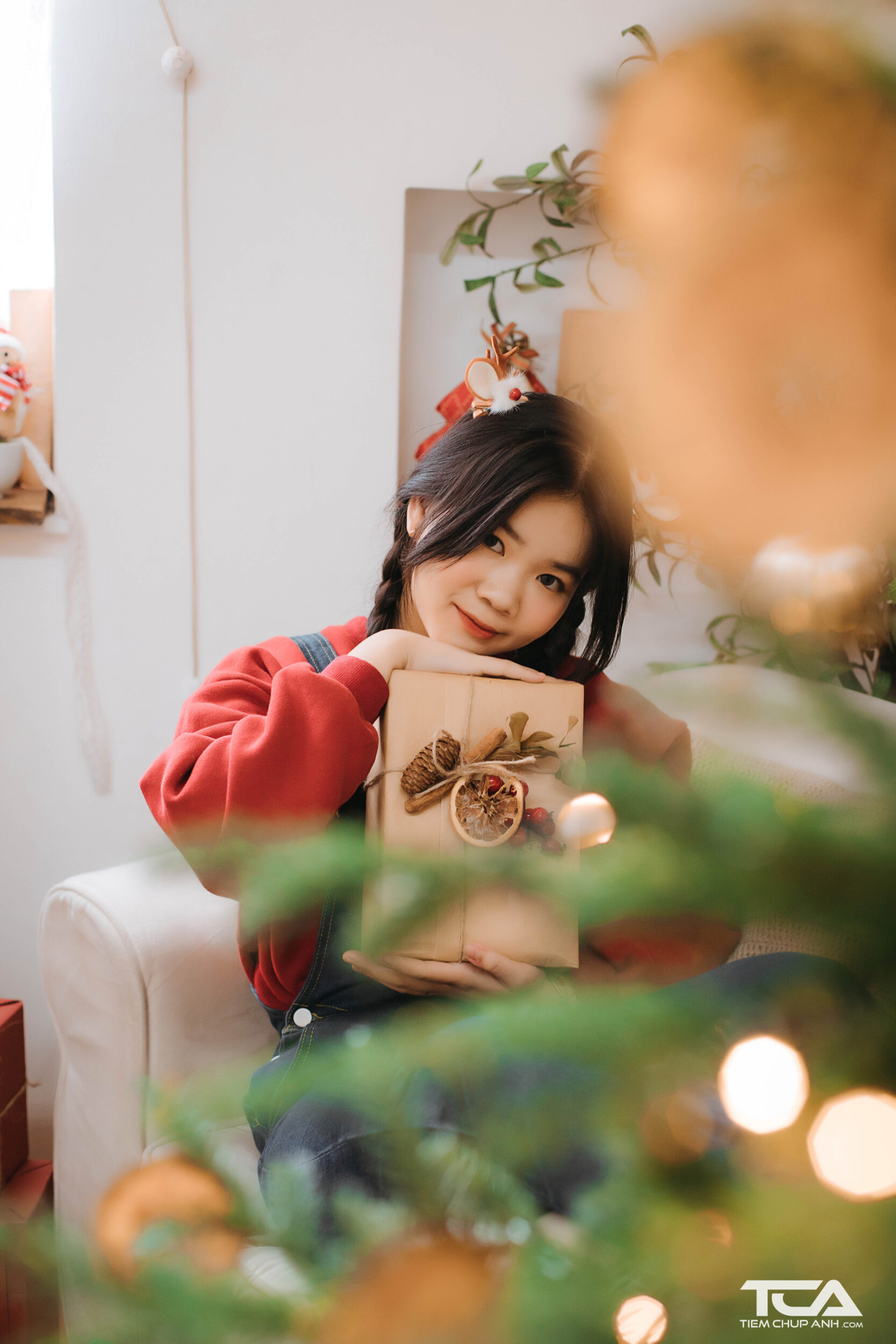 cách chụp hình noel