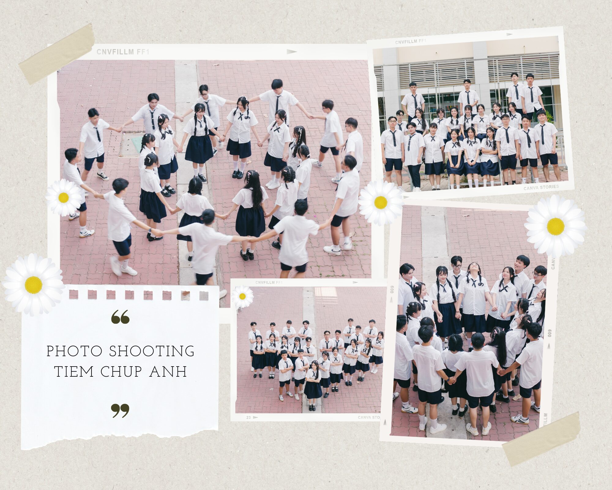 chụp ảnh hình ngôi sao
