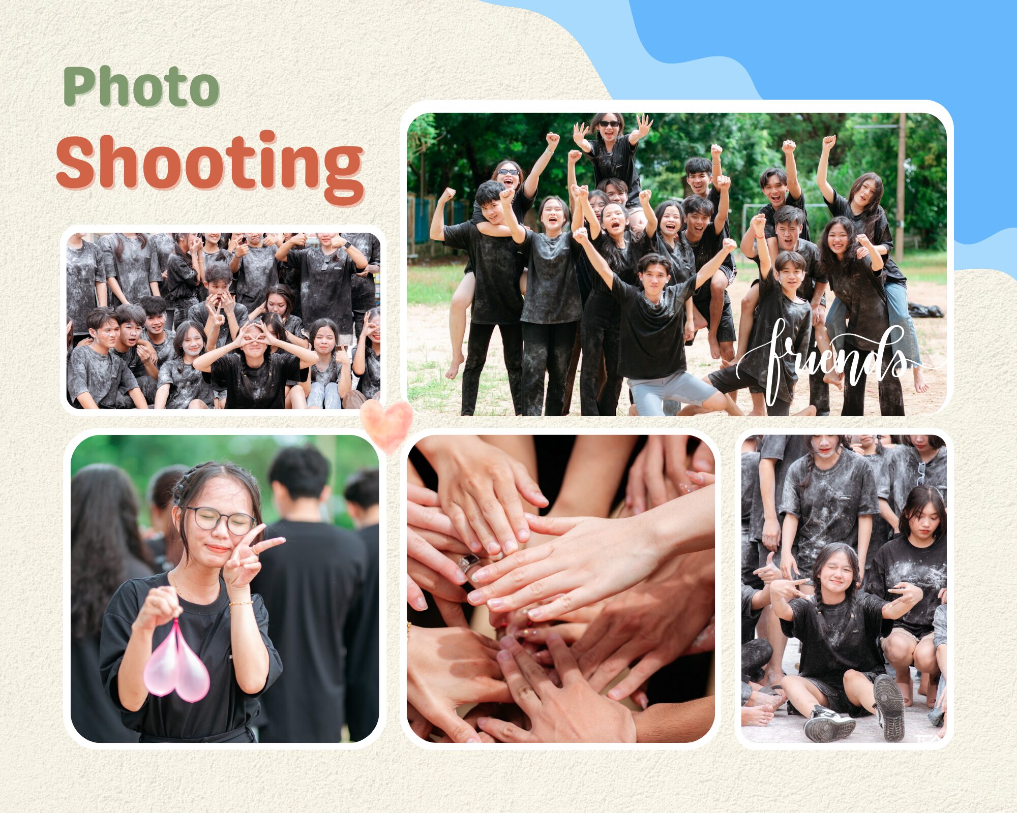 ảnh nhóm lầy lội