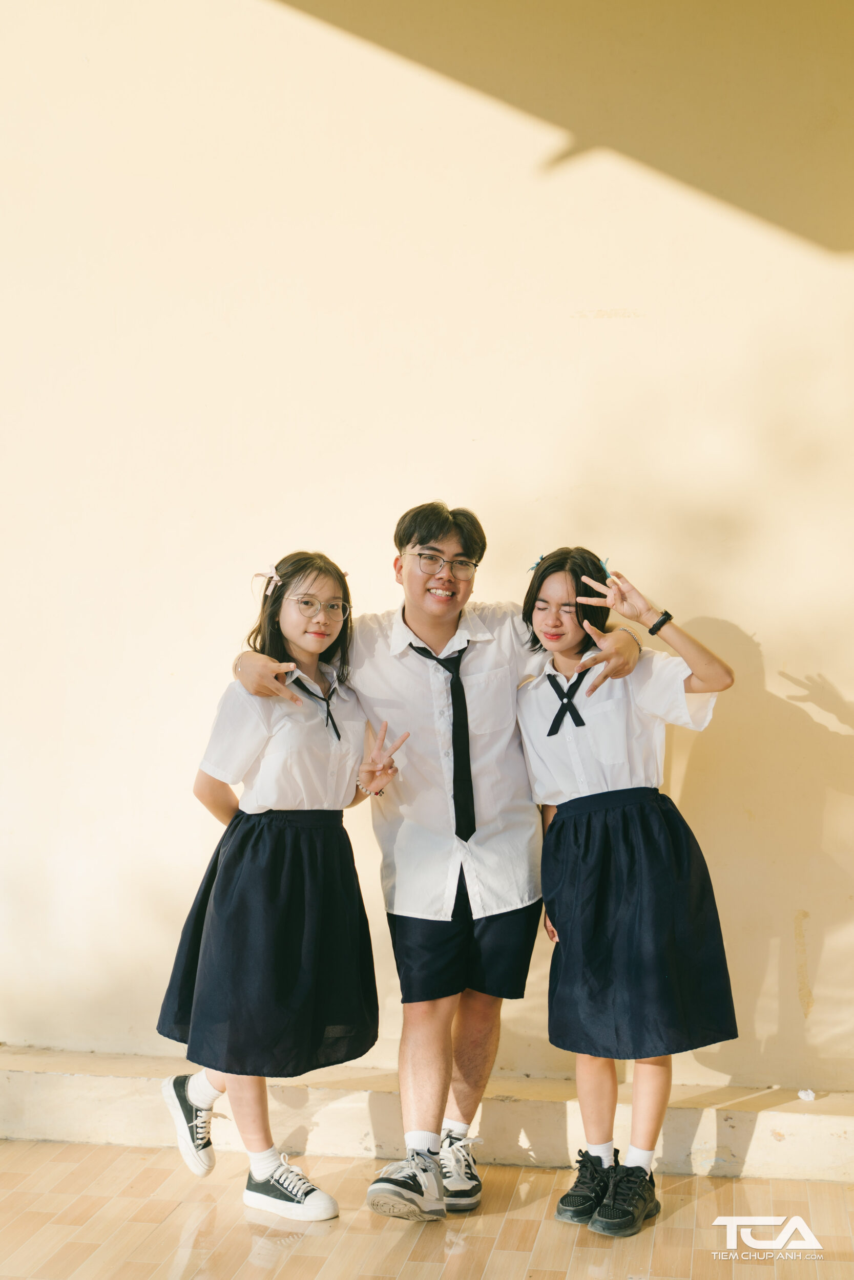 avatar nhóm 3 người cute