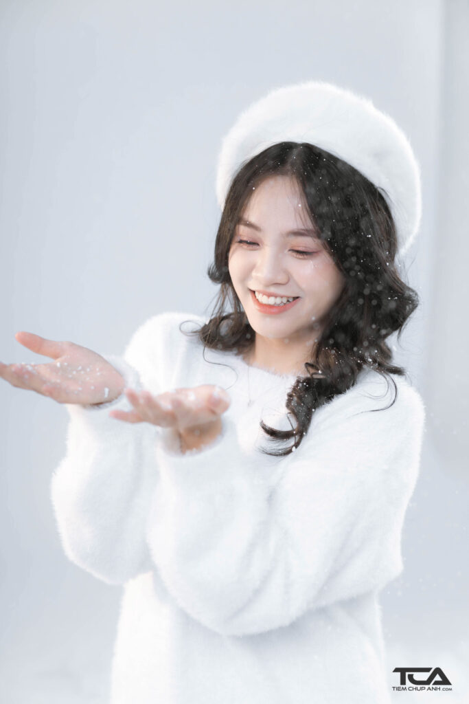 tạo kiểu chụp hình noel