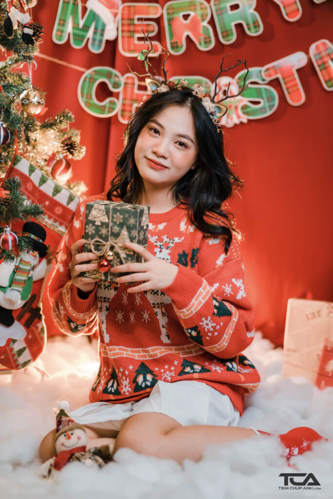 chụp hình noel đẹp