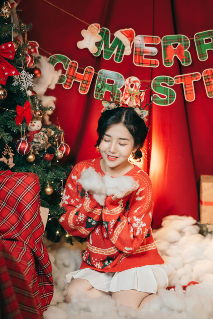 chụp hình noel đẹp