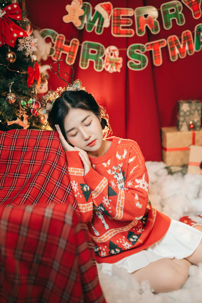 chụp hình noel đẹp