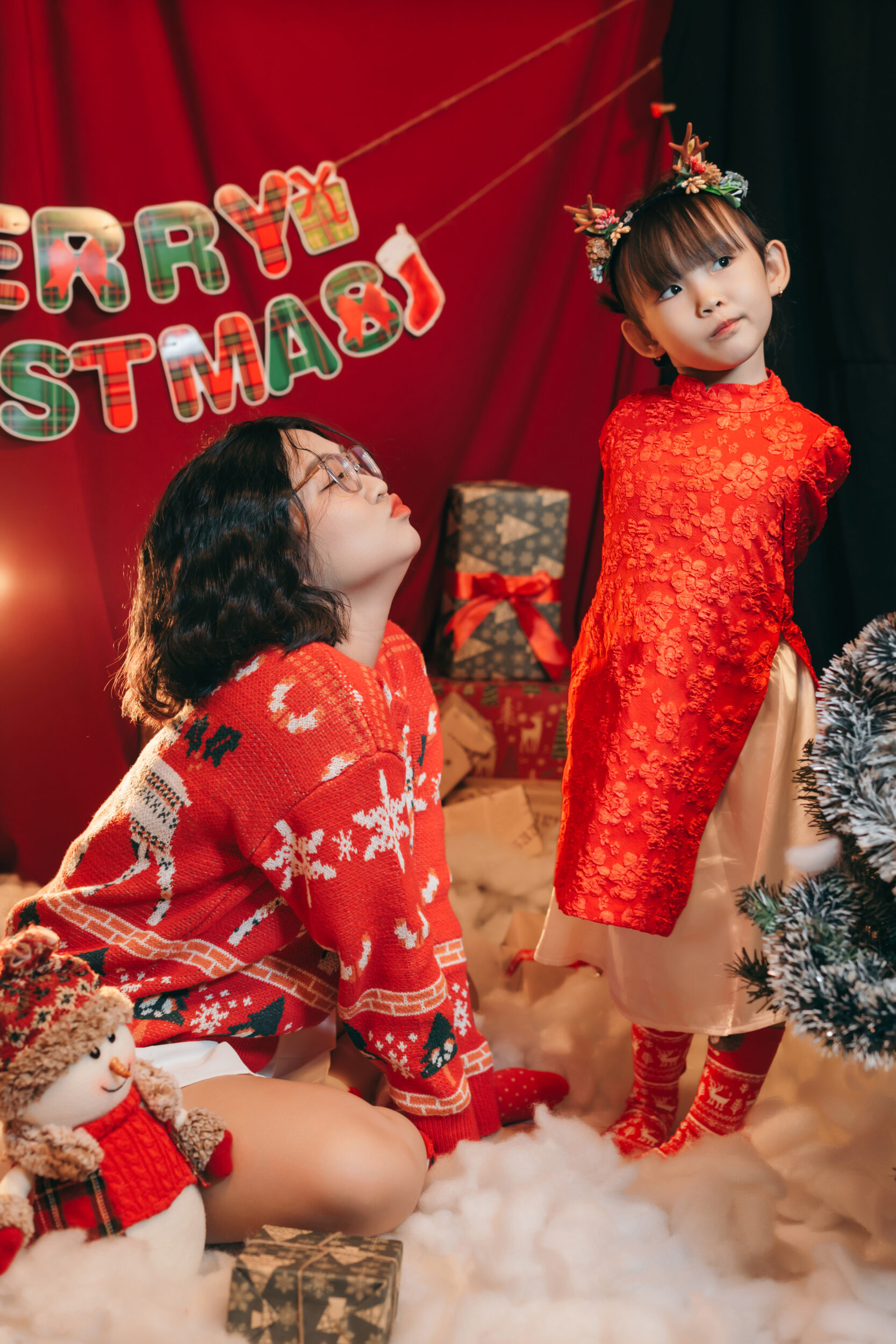 cách chụp ảnh cây thông noel