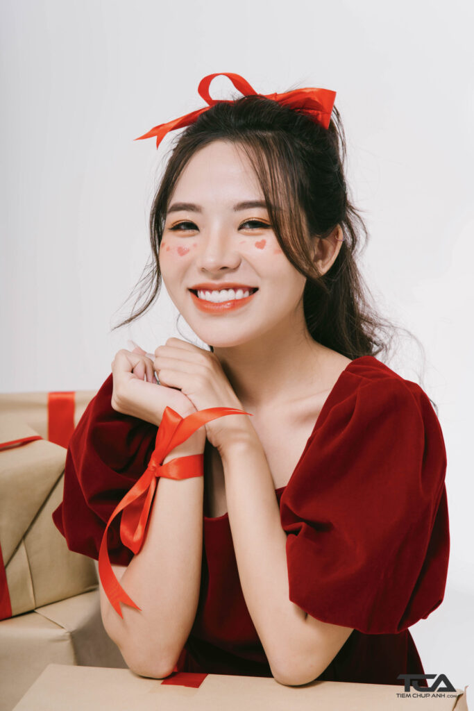 những kiểu chụp hình noel đẹp