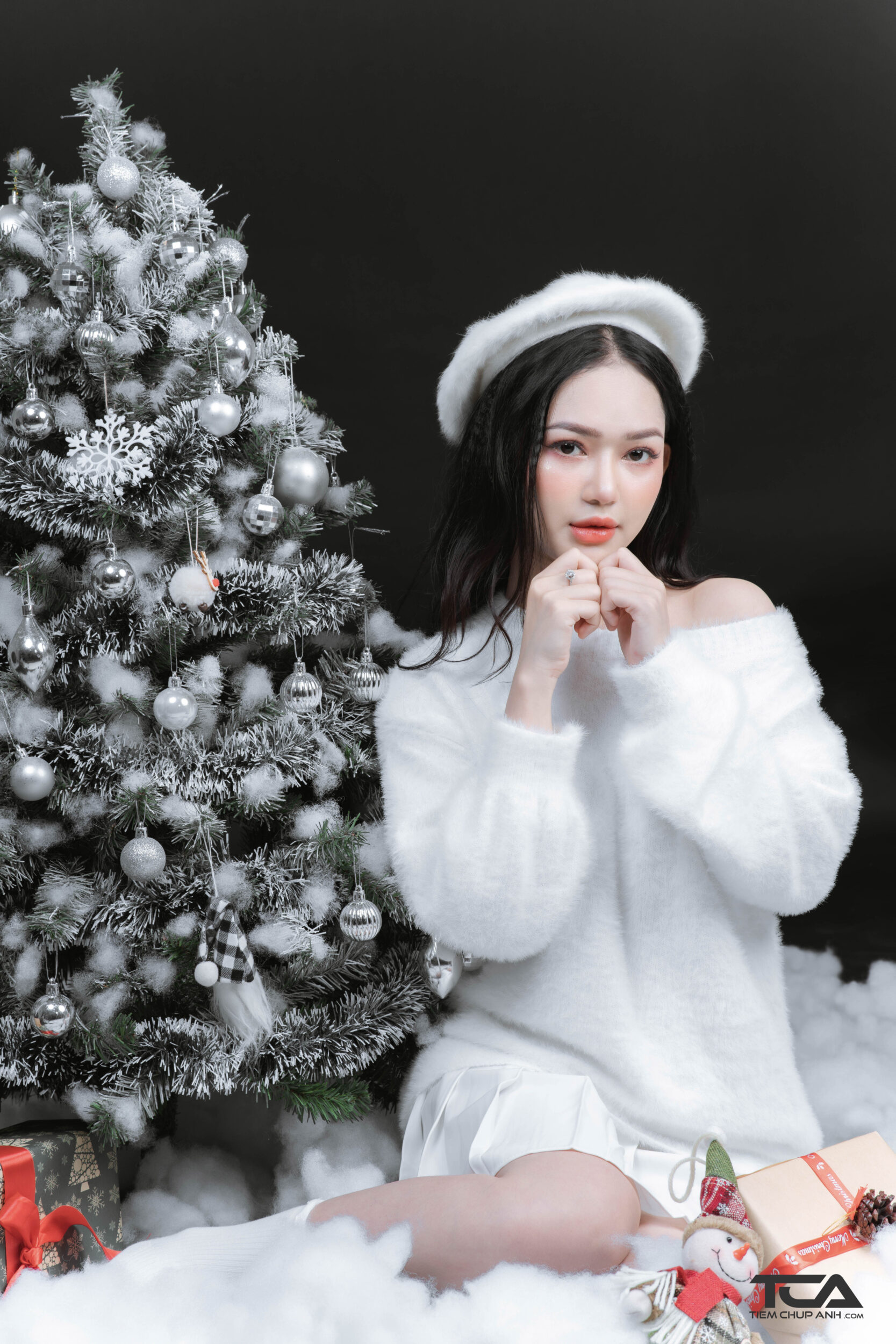 ảnh buồn noel