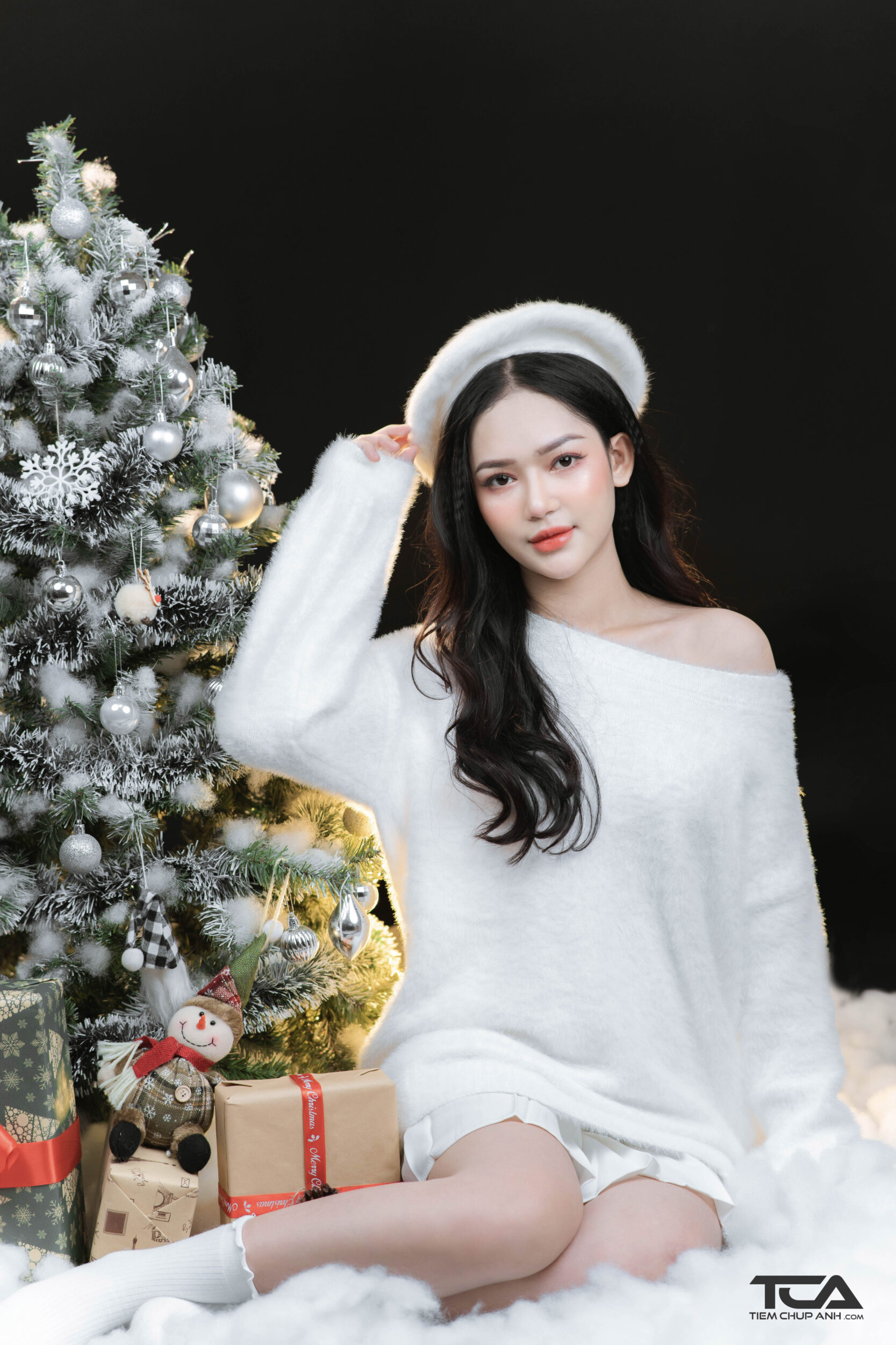 cách tạo dáng noel