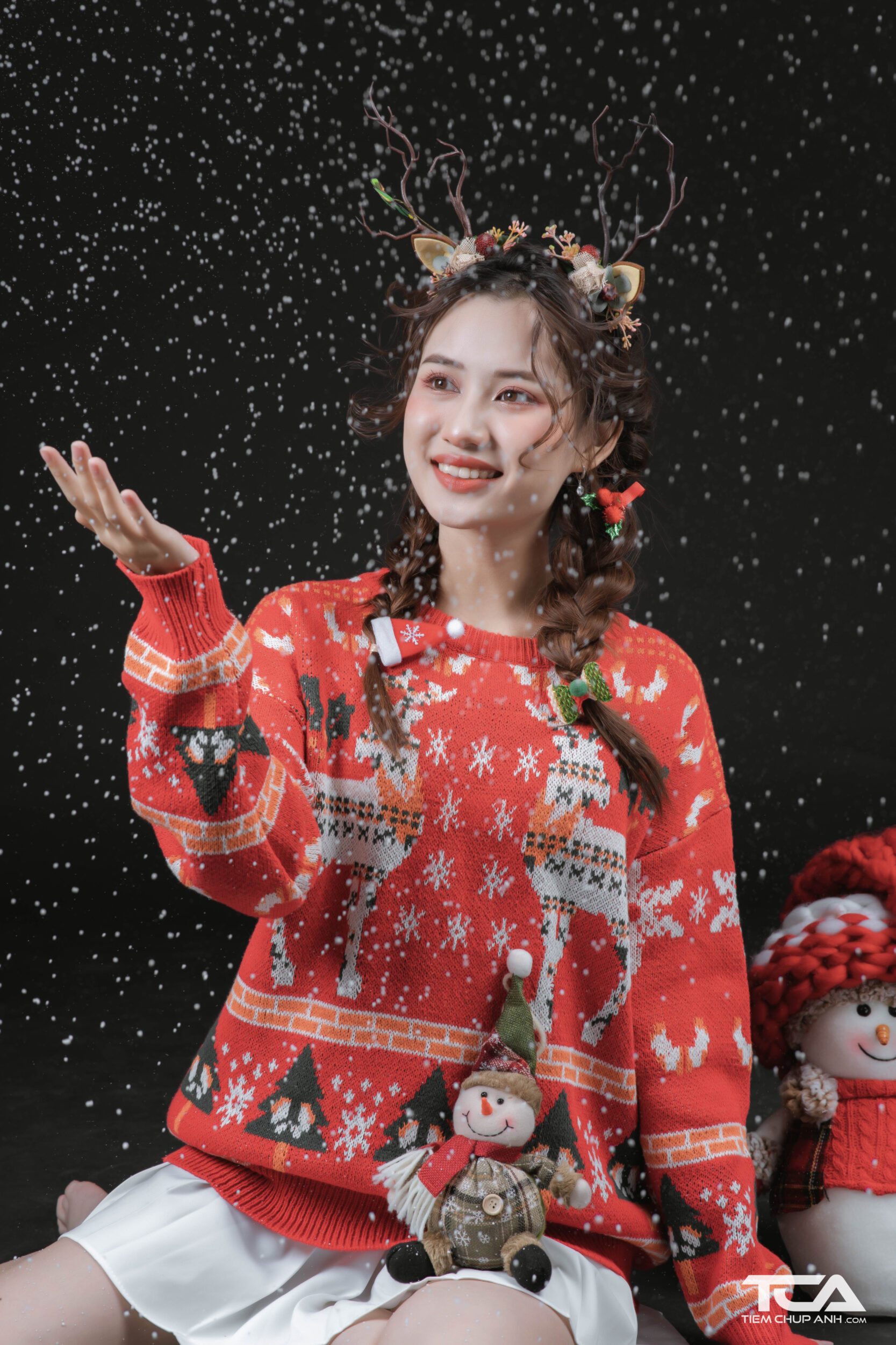 cách tạo dáng chụp ảnh noel