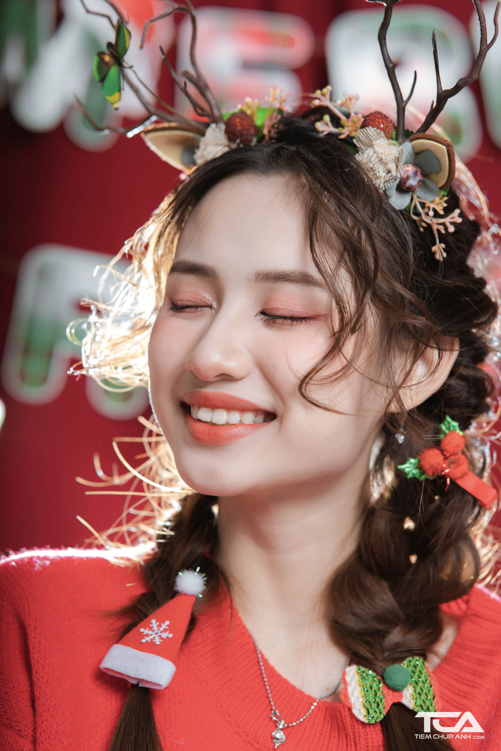 cách chụp hình giáng sinh